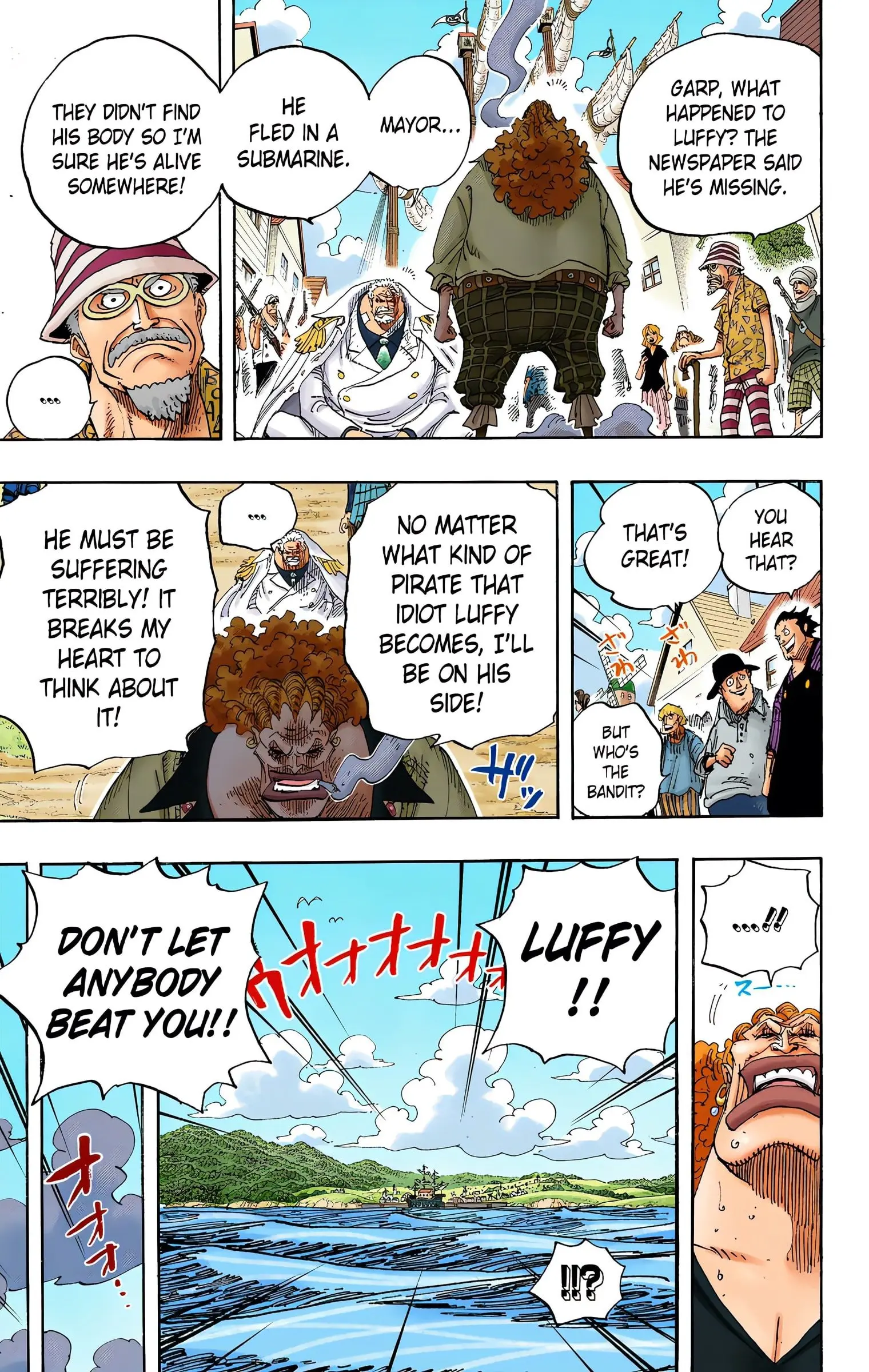 One Piece Colored, chapter 590, page 7