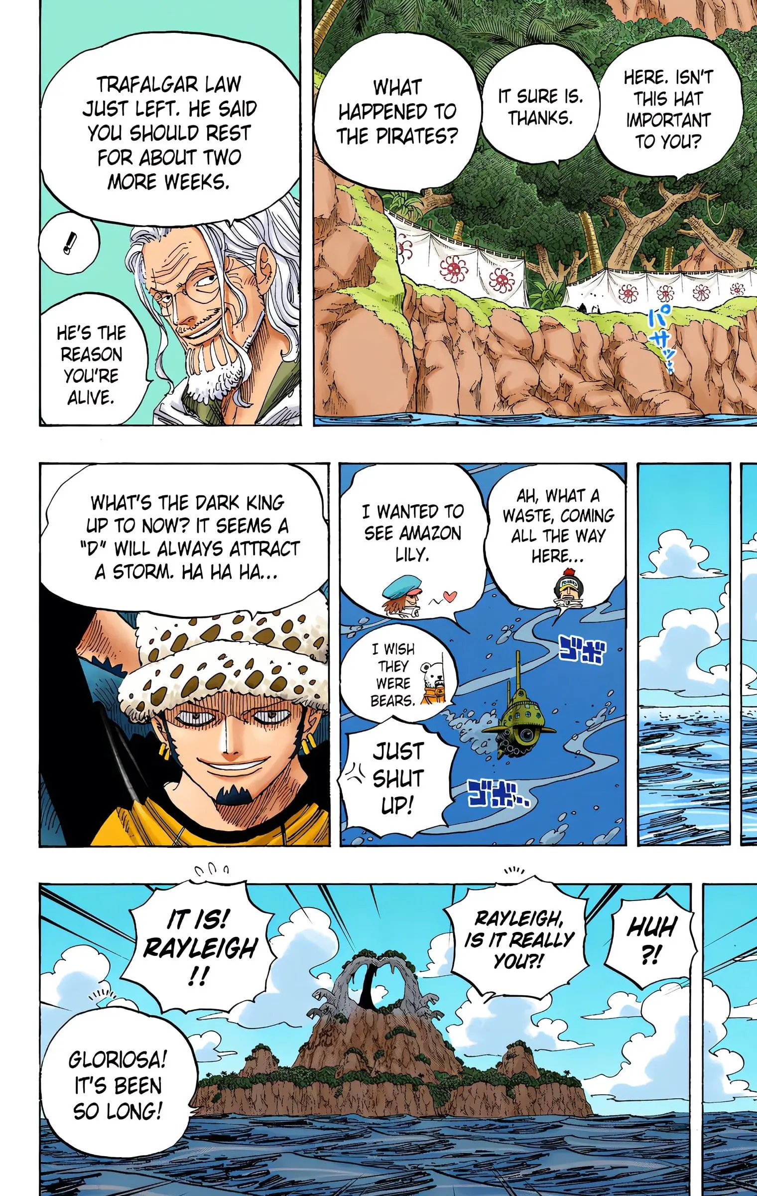 One Piece Colored, chapter 591, page 6