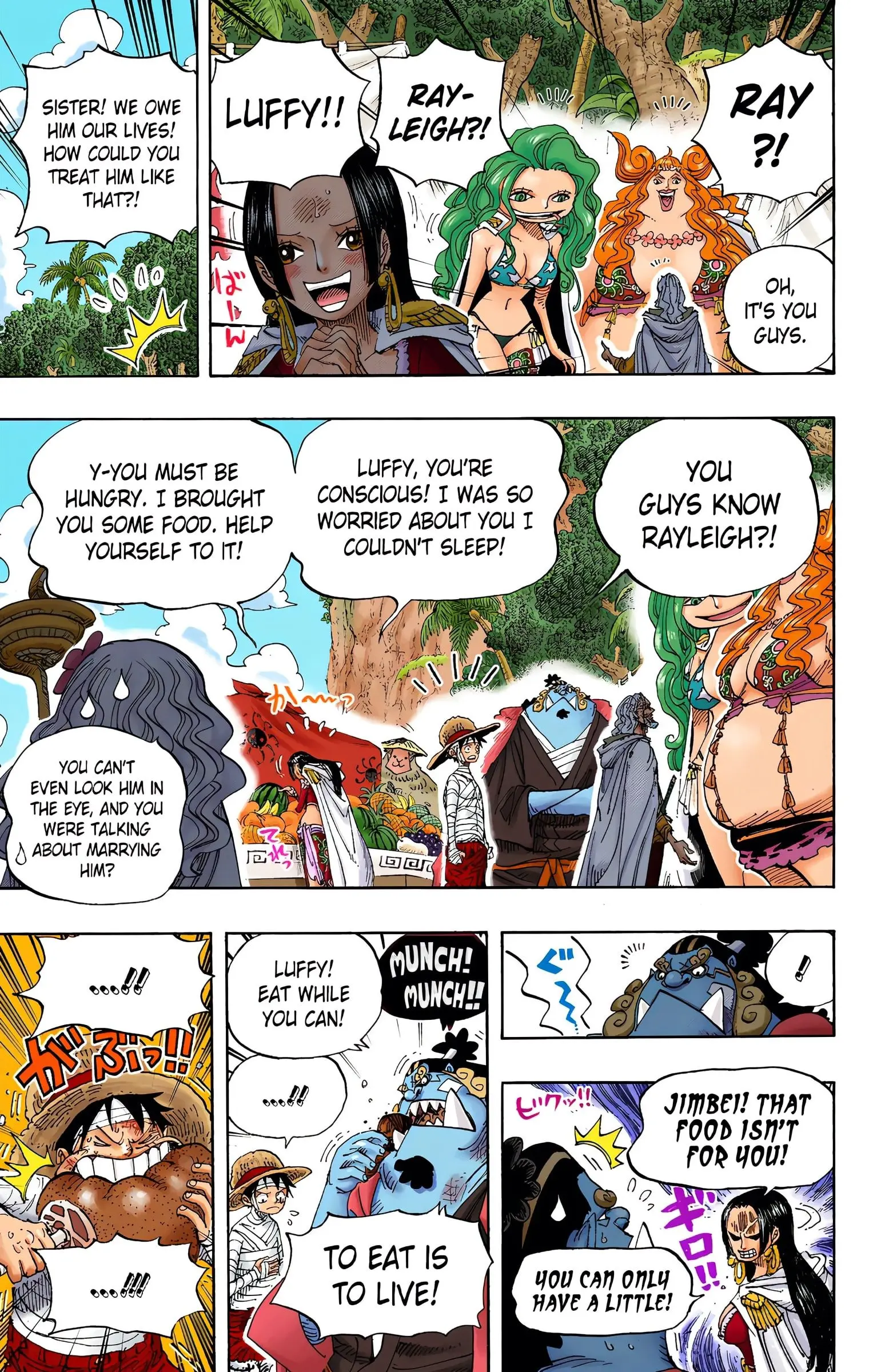 One Piece Colored, chapter 591, page 7