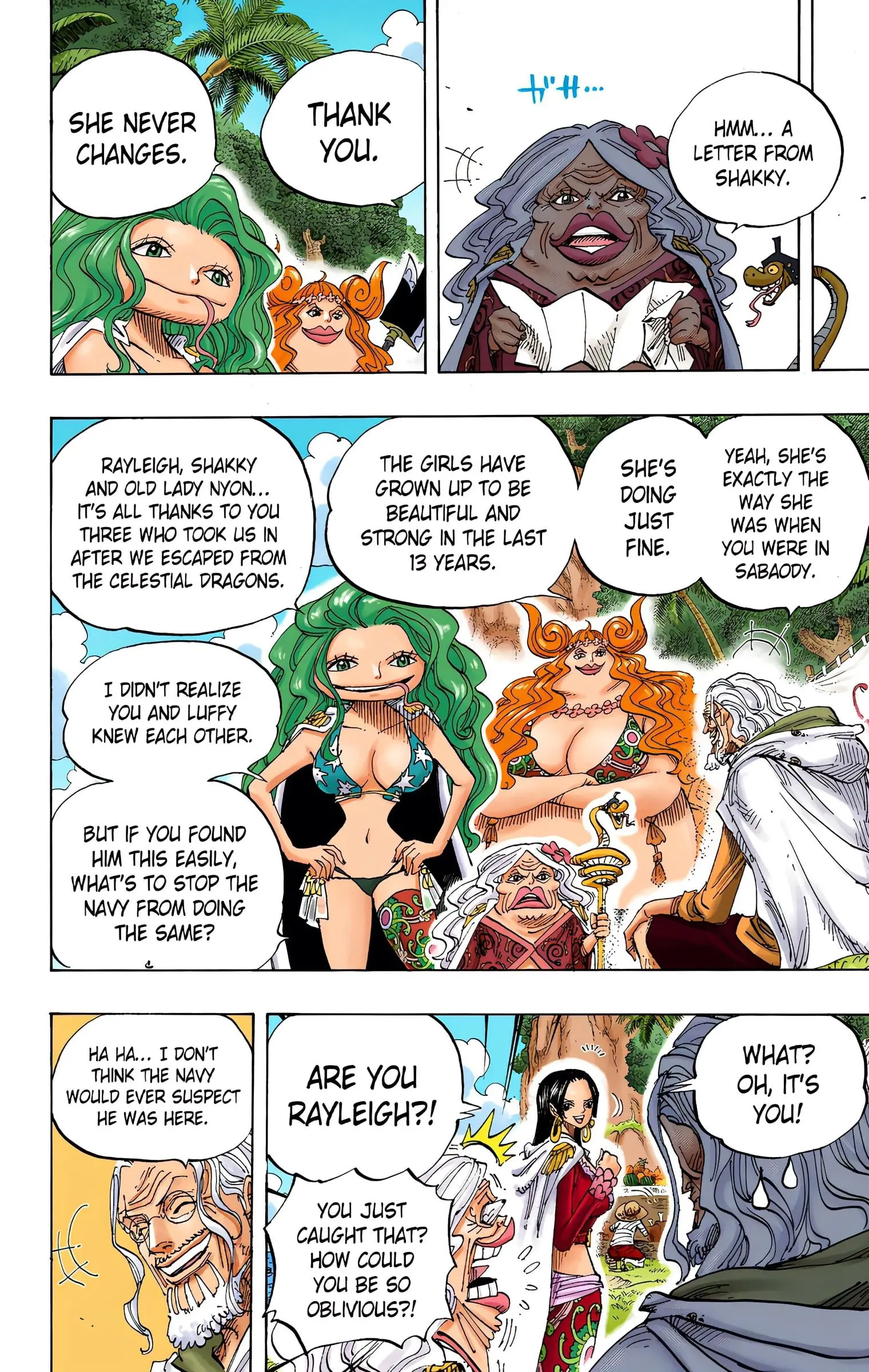 One Piece Colored, chapter 591, page 8