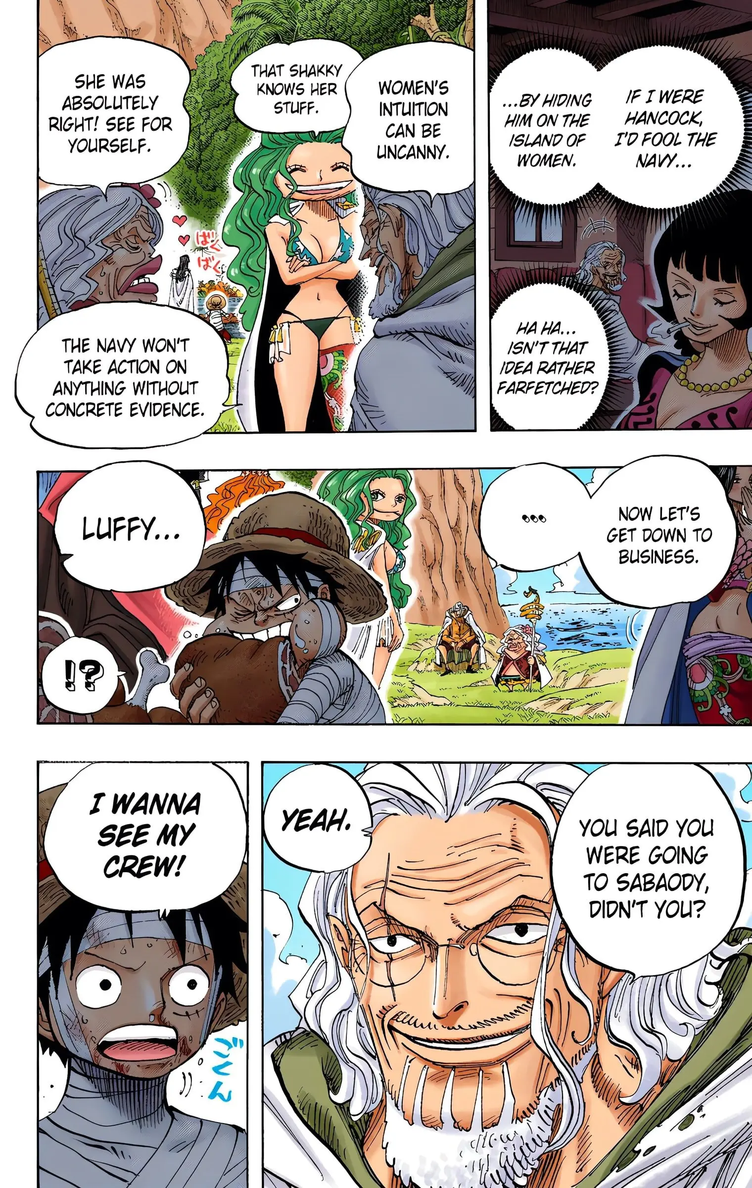 One Piece Colored, chapter 591, page 10