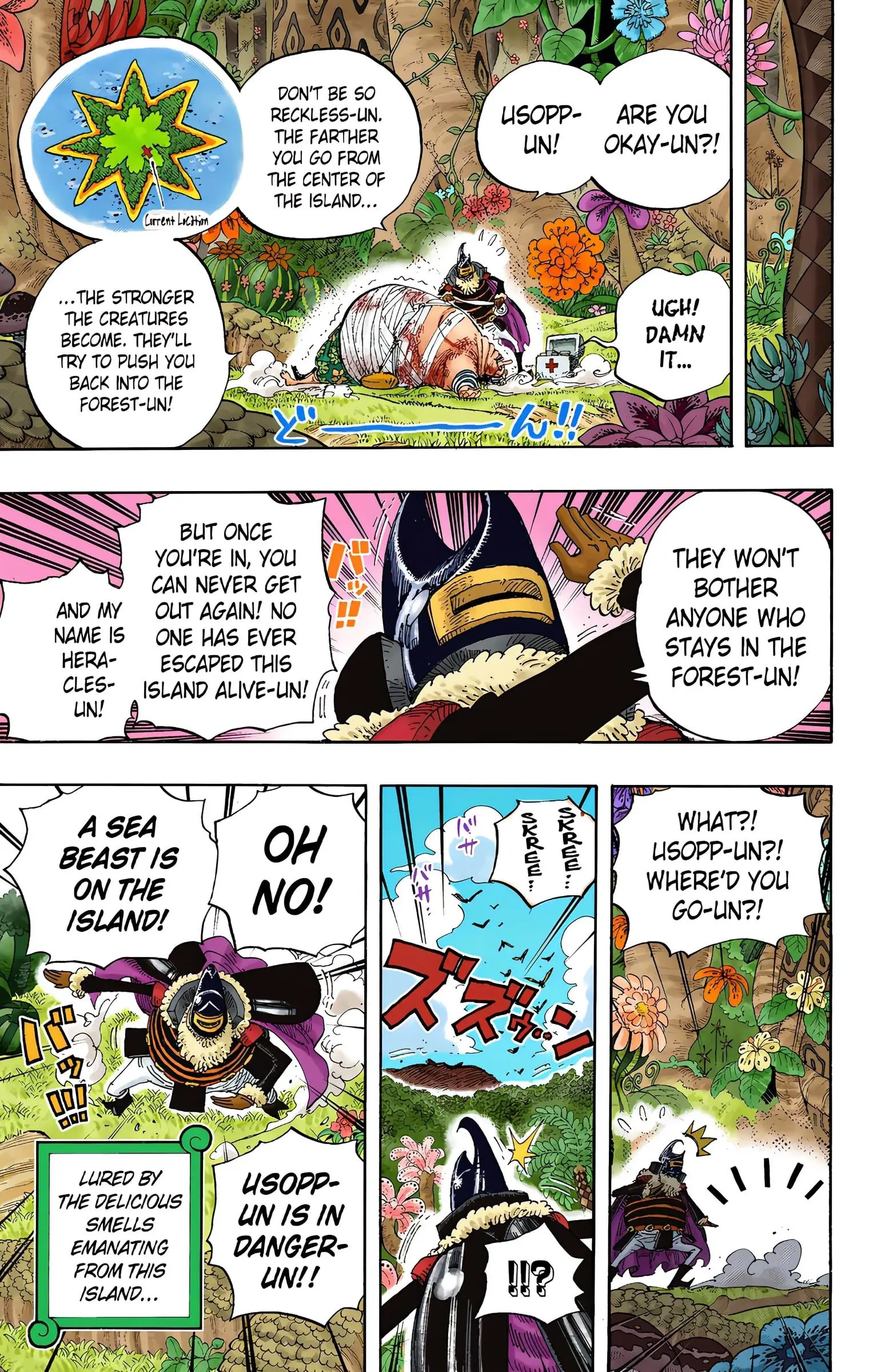 One Piece Colored, chapter 591, page 13