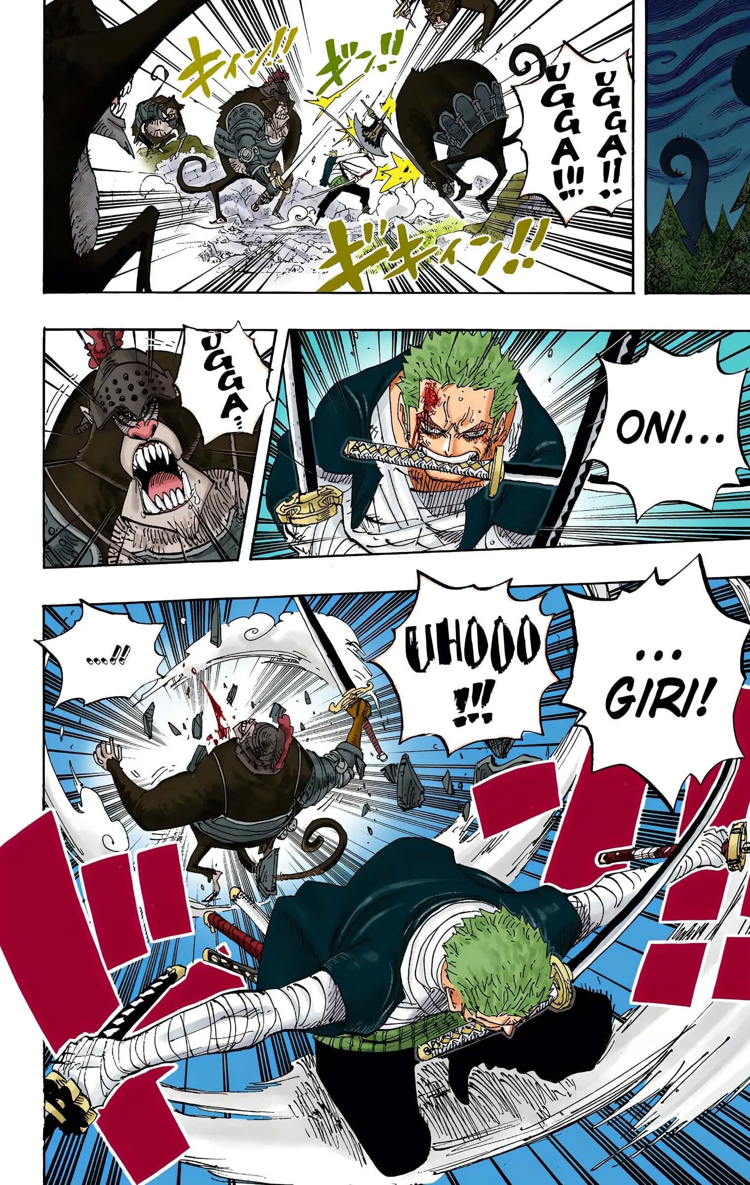 One Piece Colored, chapter 592, page 4