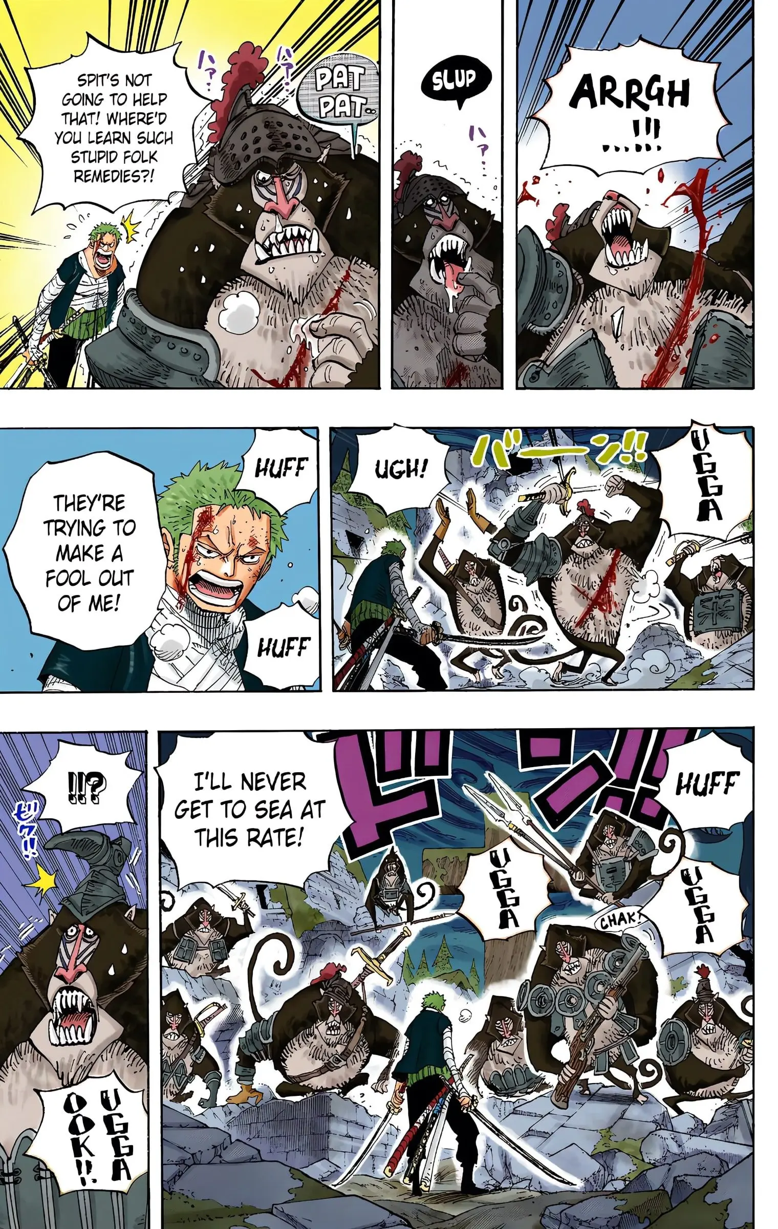 One Piece Colored, chapter 592, page 5