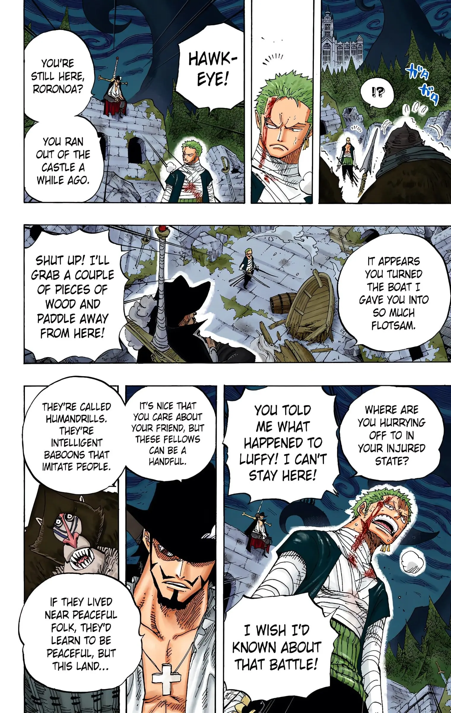 One Piece Colored, chapter 592, page 6