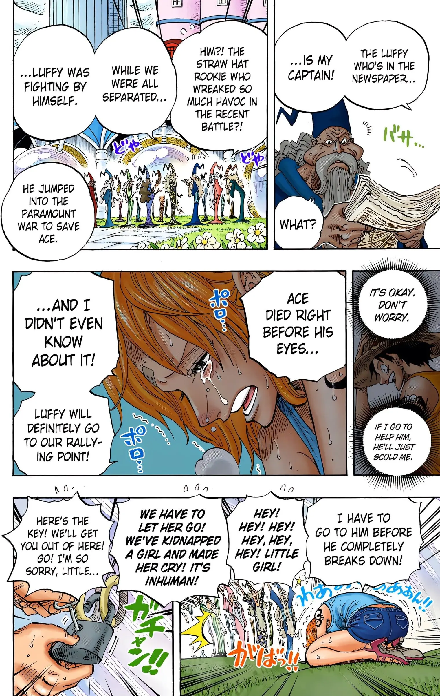 One Piece Colored, chapter 592, page 10