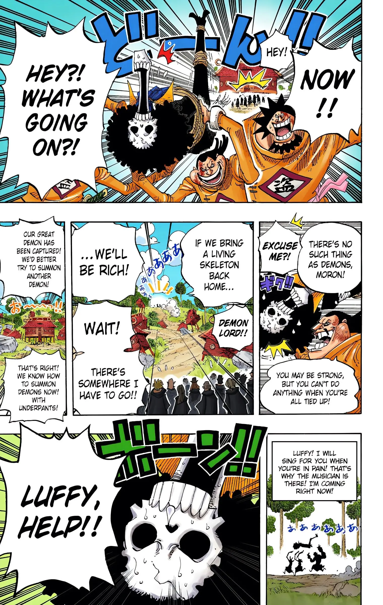 One Piece Colored, chapter 592, page 18