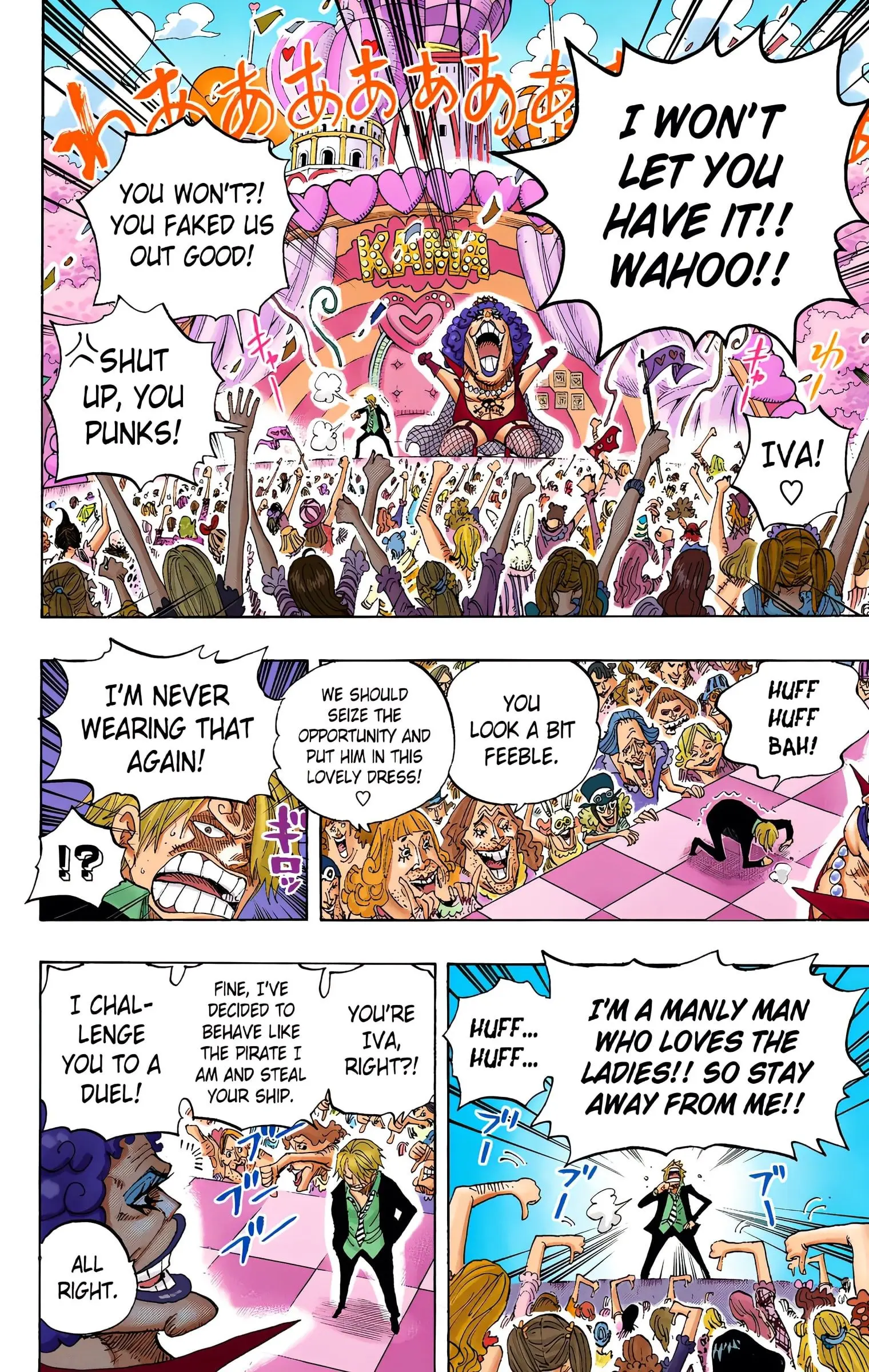 One Piece Colored, chapter 593, page 8