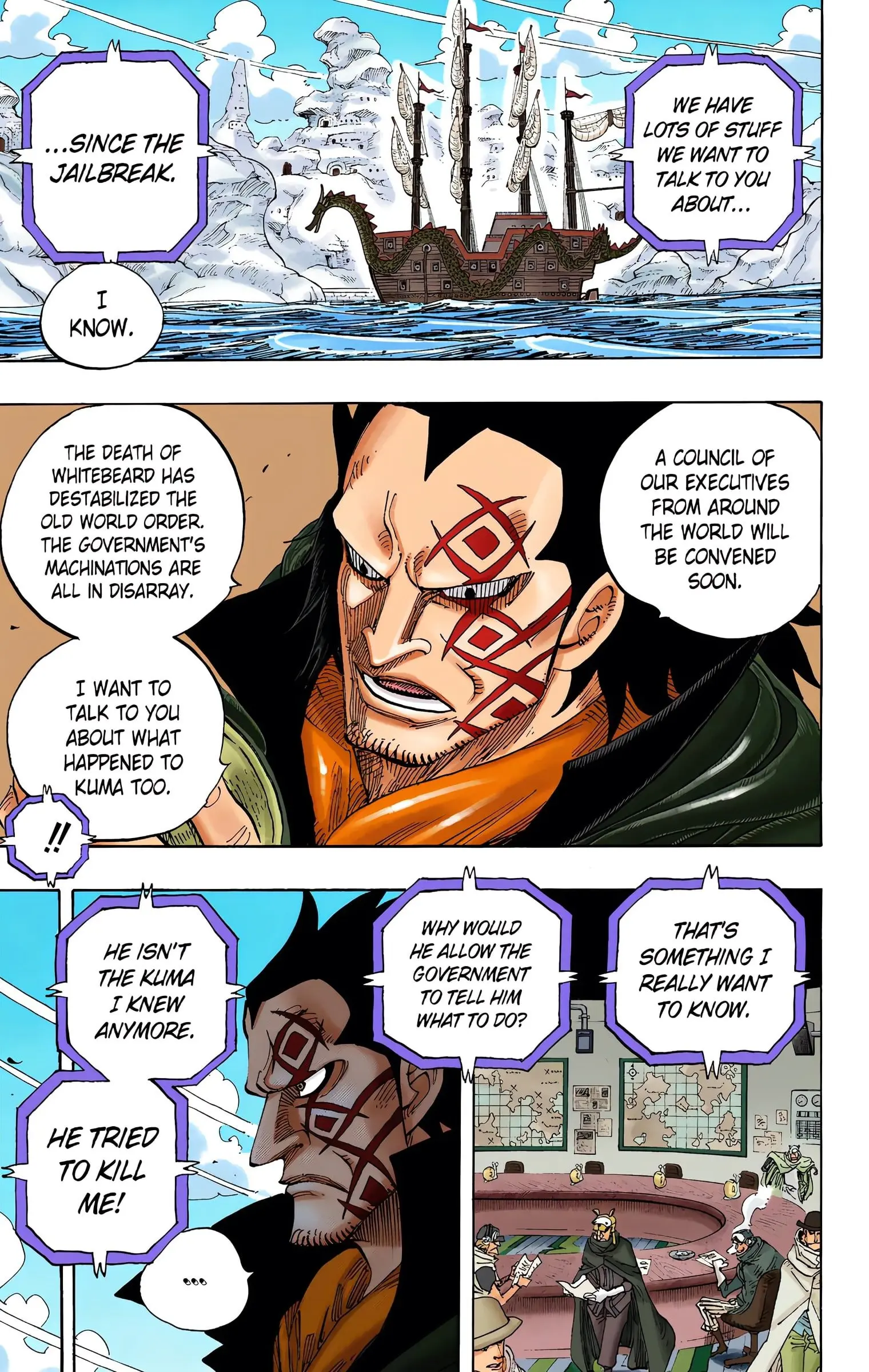One Piece Colored, chapter 593, page 11