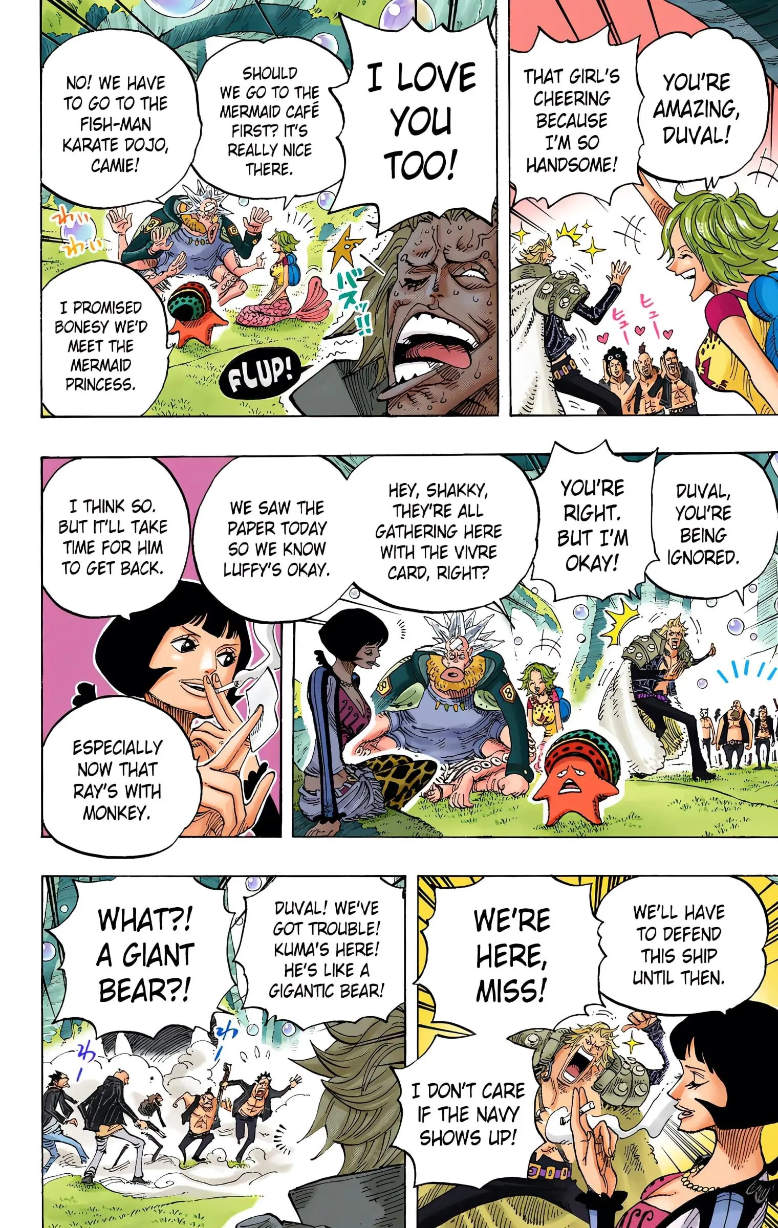 One Piece Colored, chapter 593, page 14
