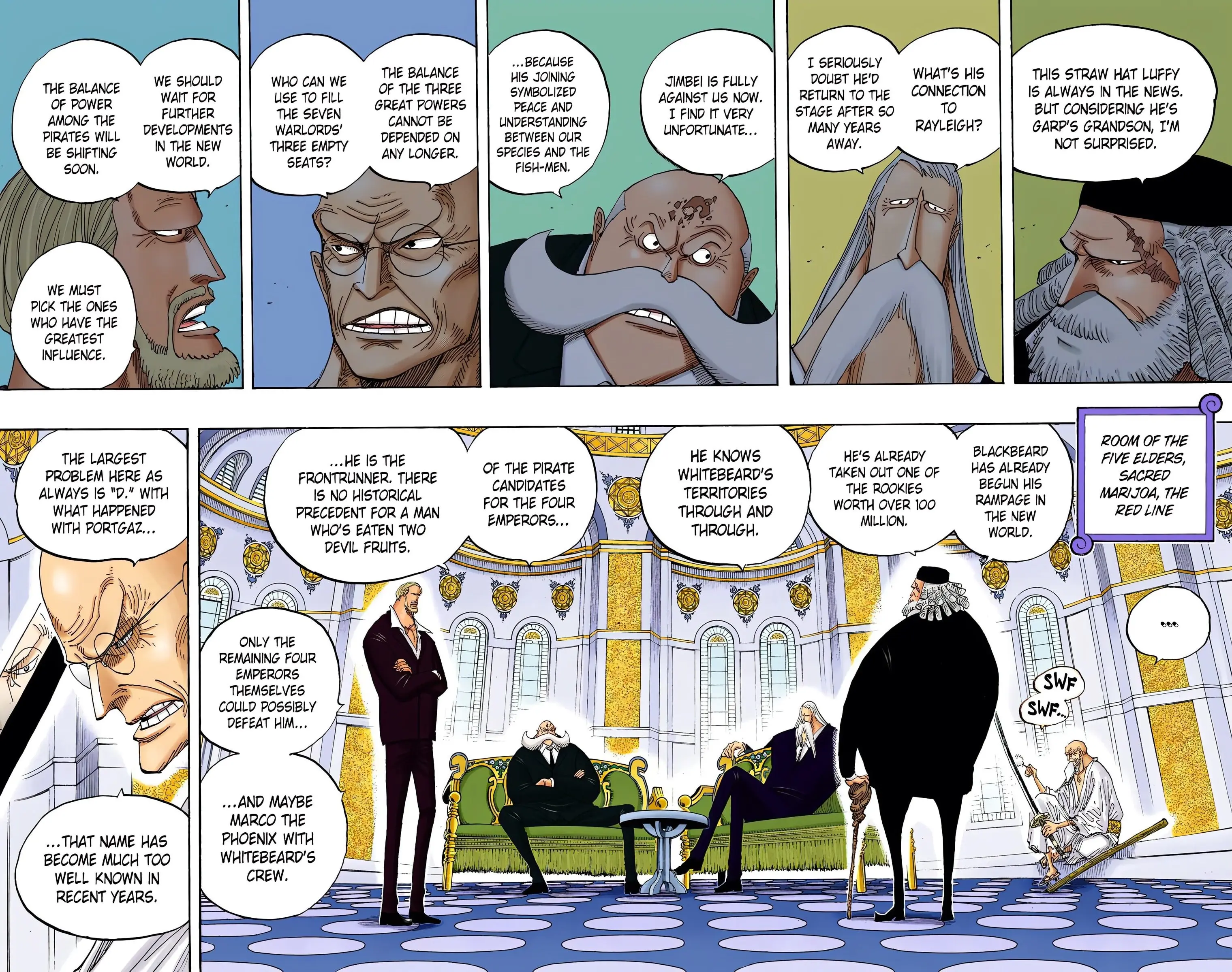 One Piece Colored, chapter 594, page 2