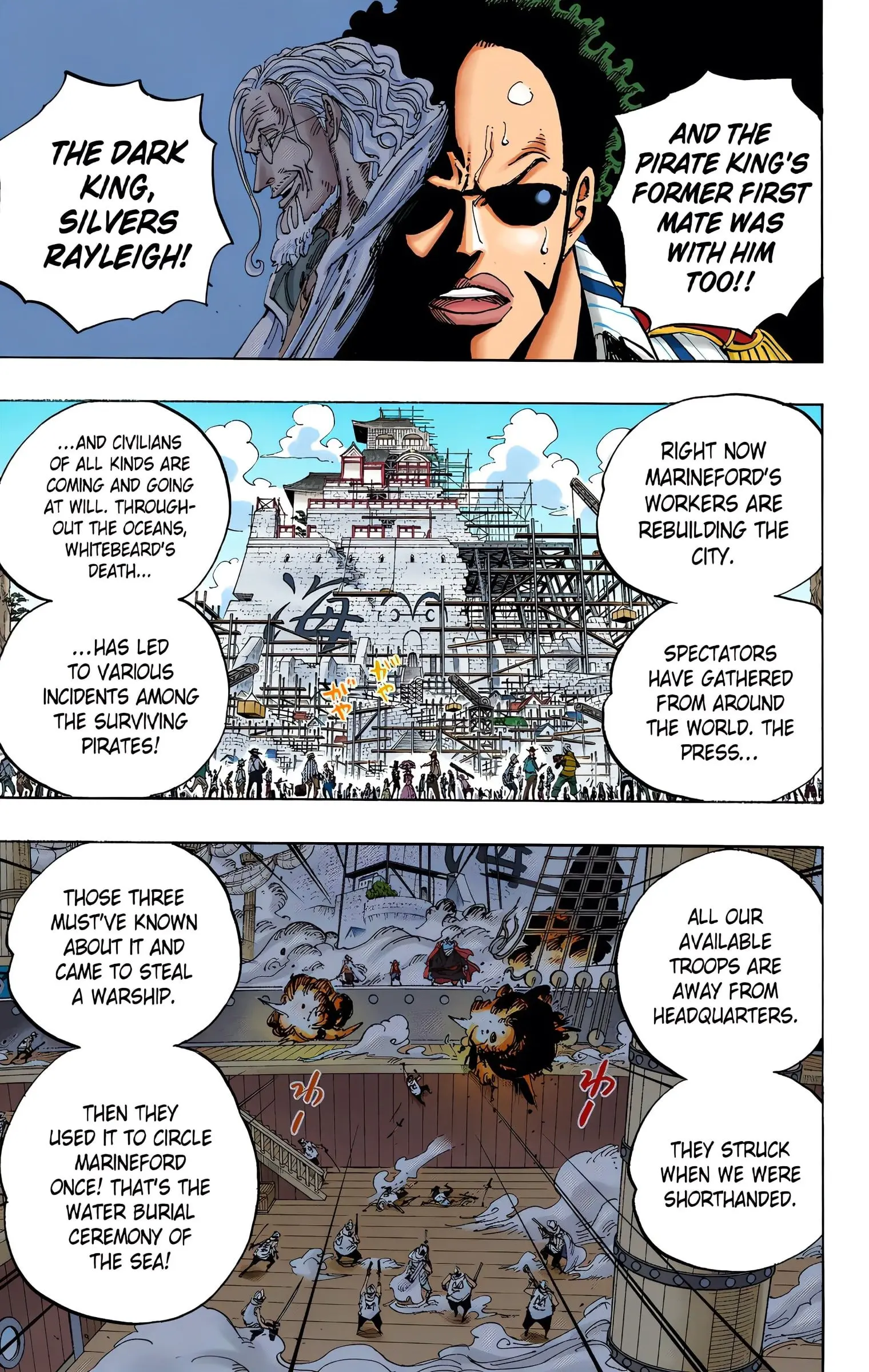 One Piece Colored, chapter 594, page 8