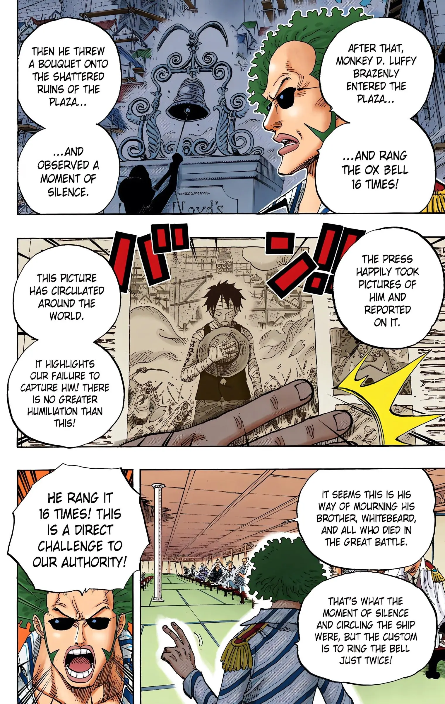 One Piece Colored, chapter 594, page 9