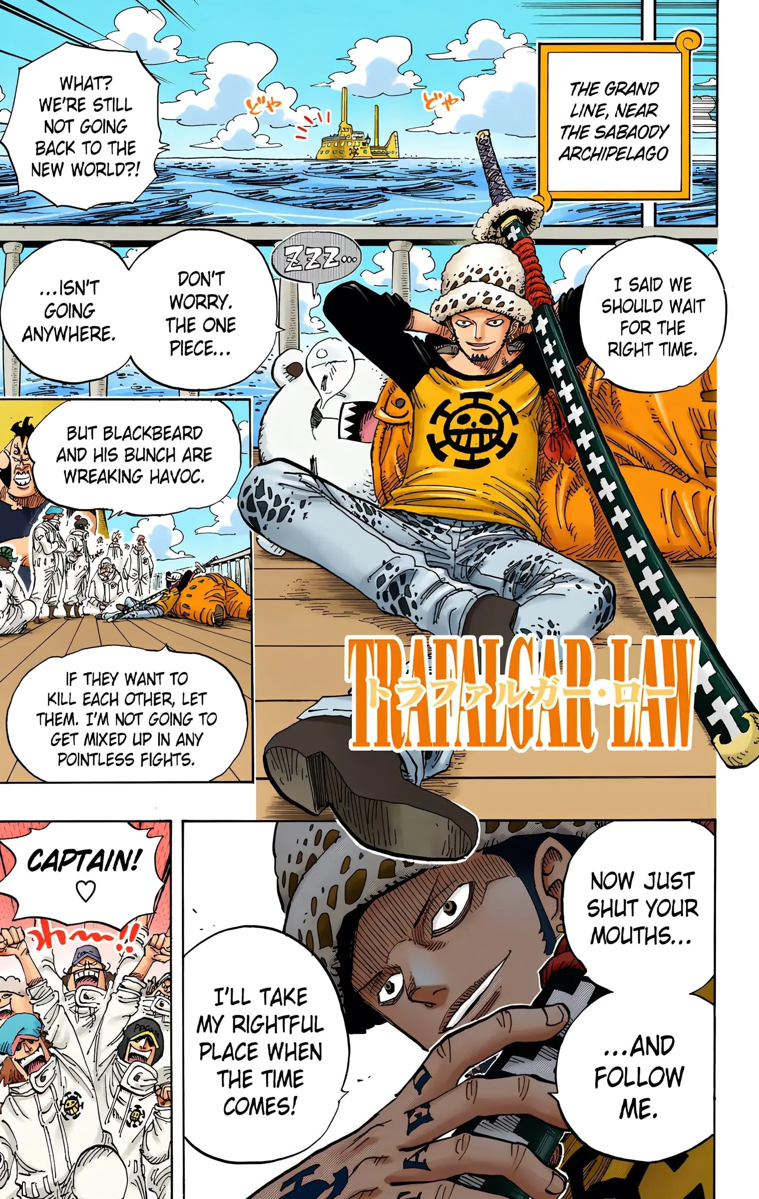 One Piece Colored, chapter 595, page 9