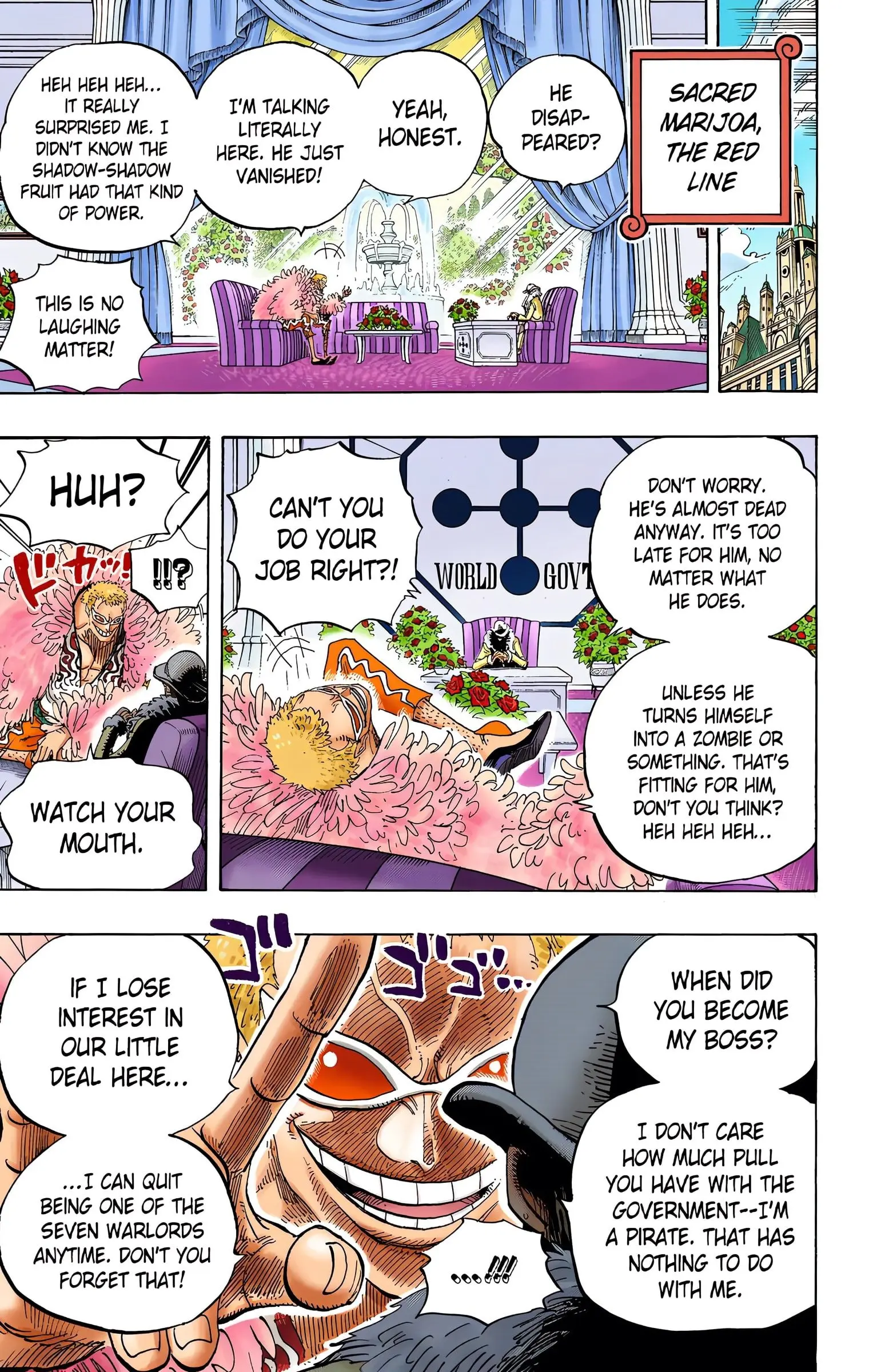 One Piece Colored, chapter 595, page 16