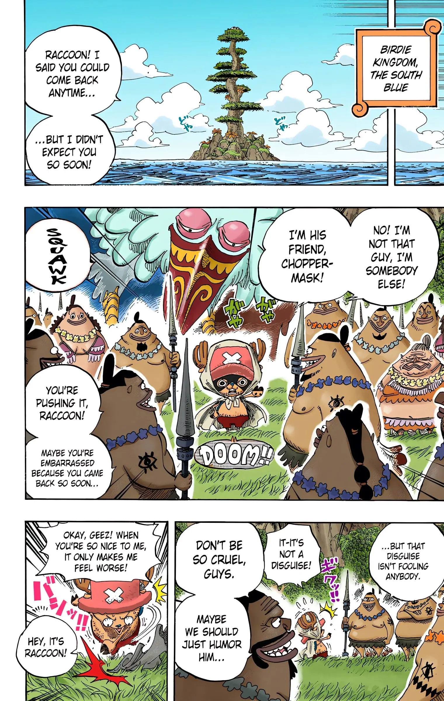 One Piece Colored, chapter 595, page 17