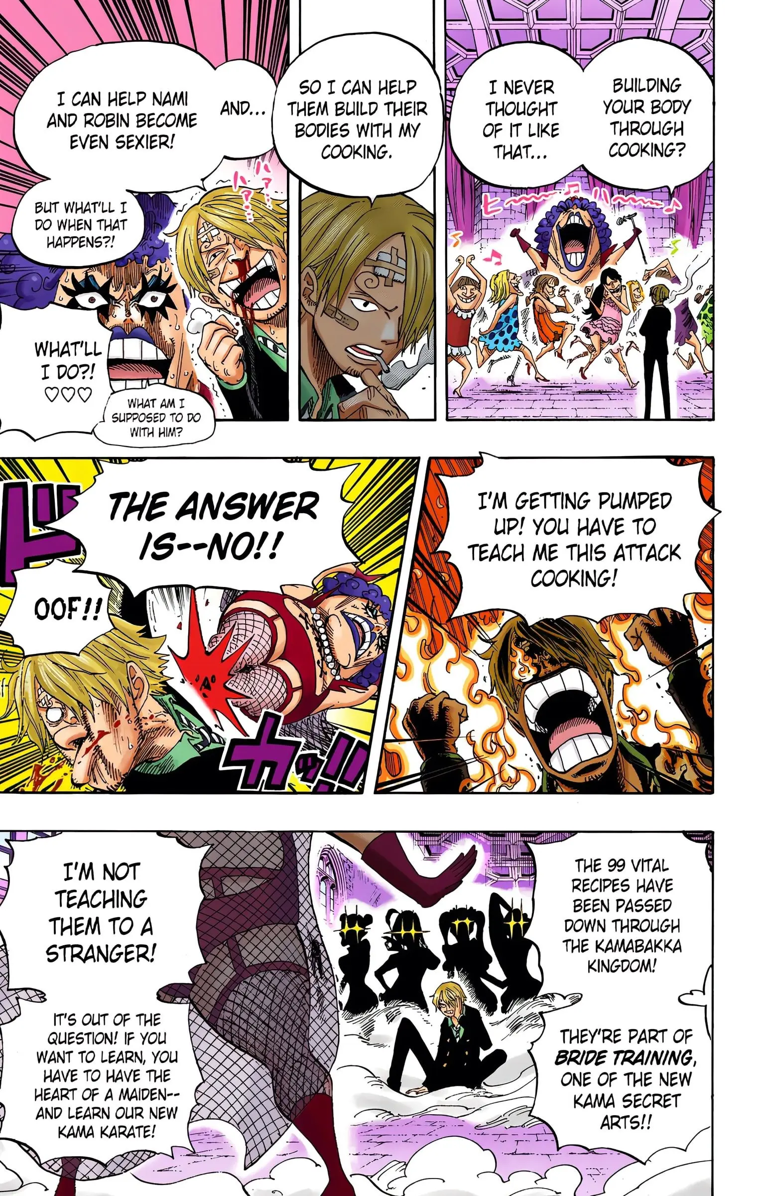 One Piece Colored, chapter 595, page 22