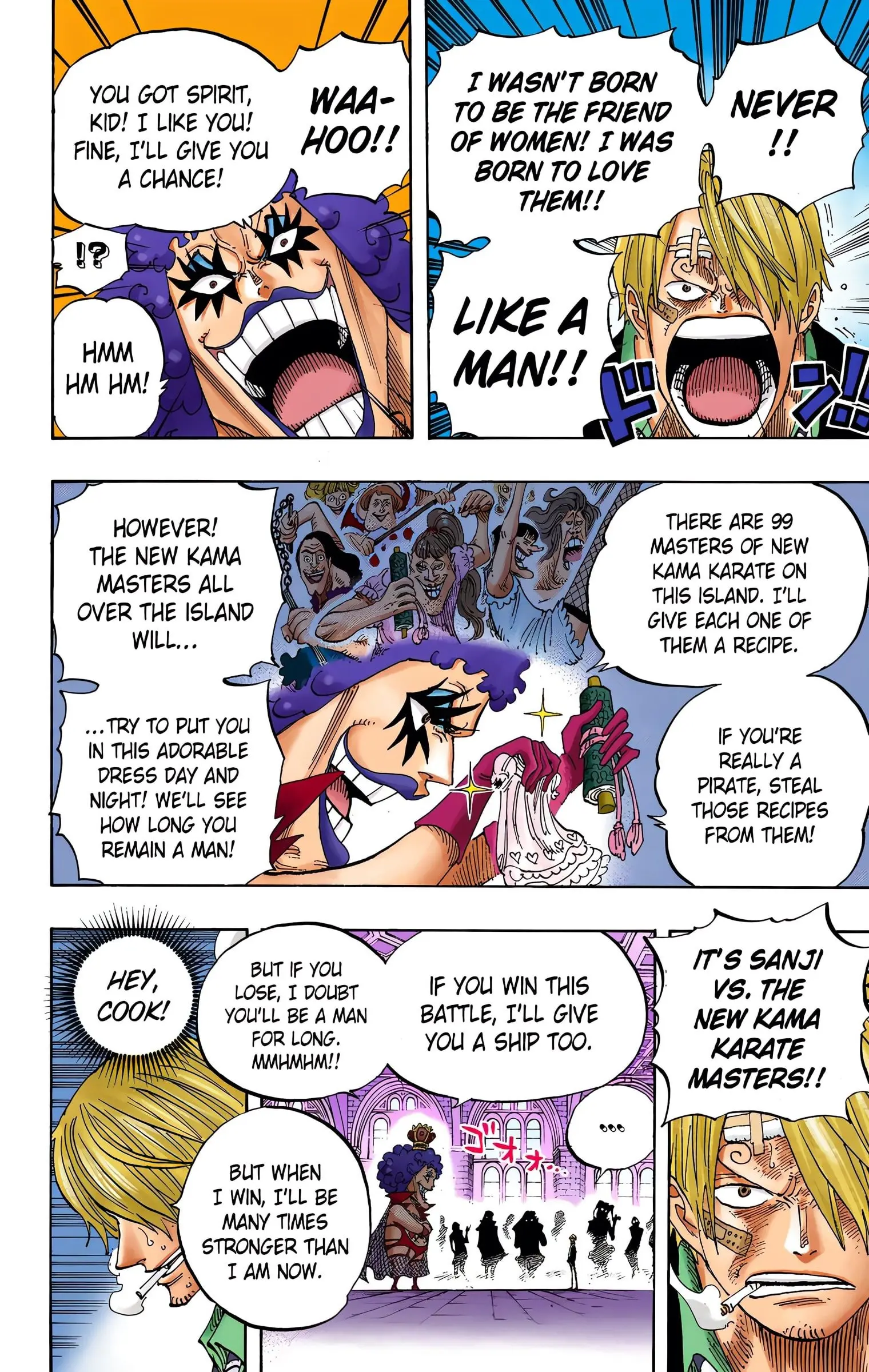 One Piece Colored, chapter 595, page 23