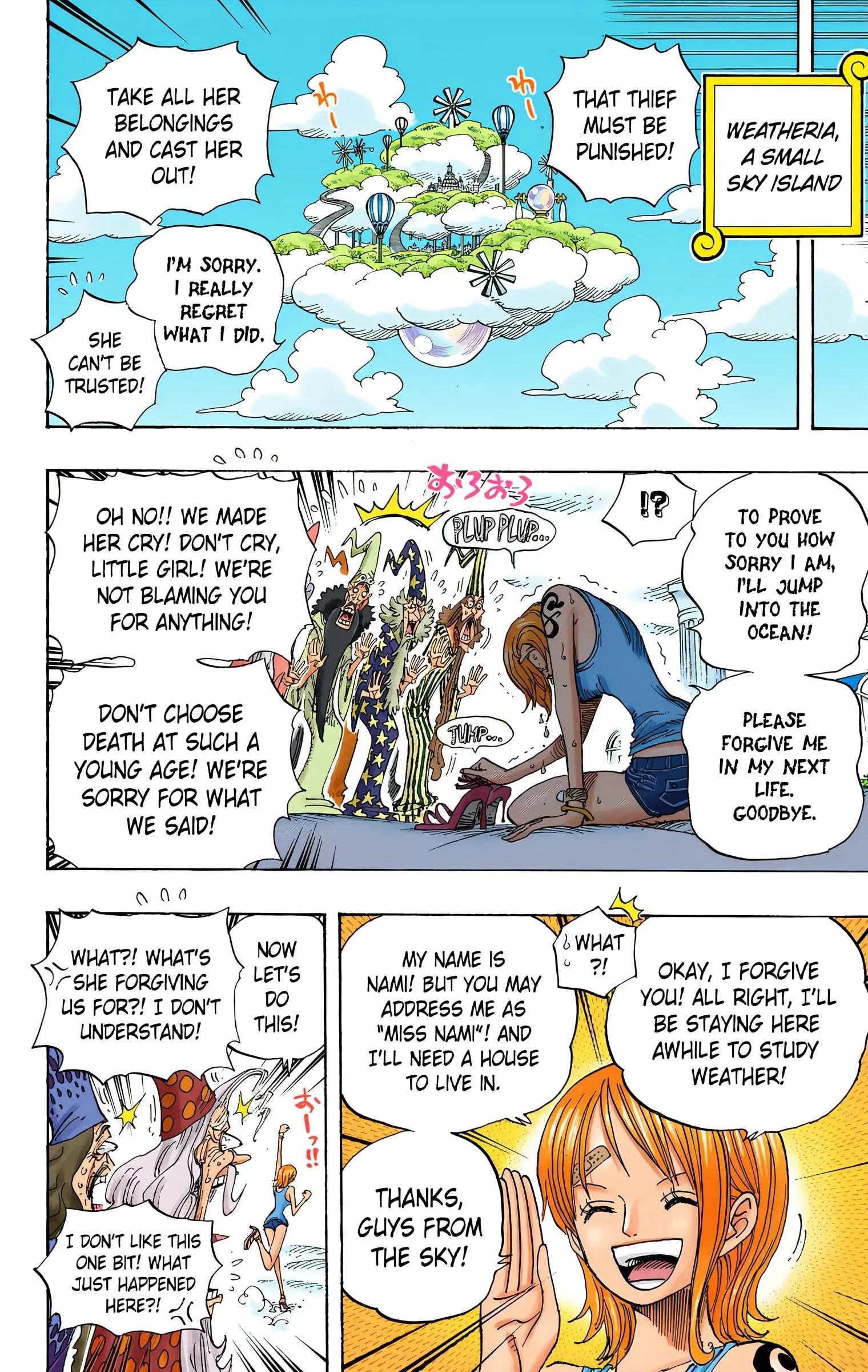 One Piece Colored, chapter 596, page 2