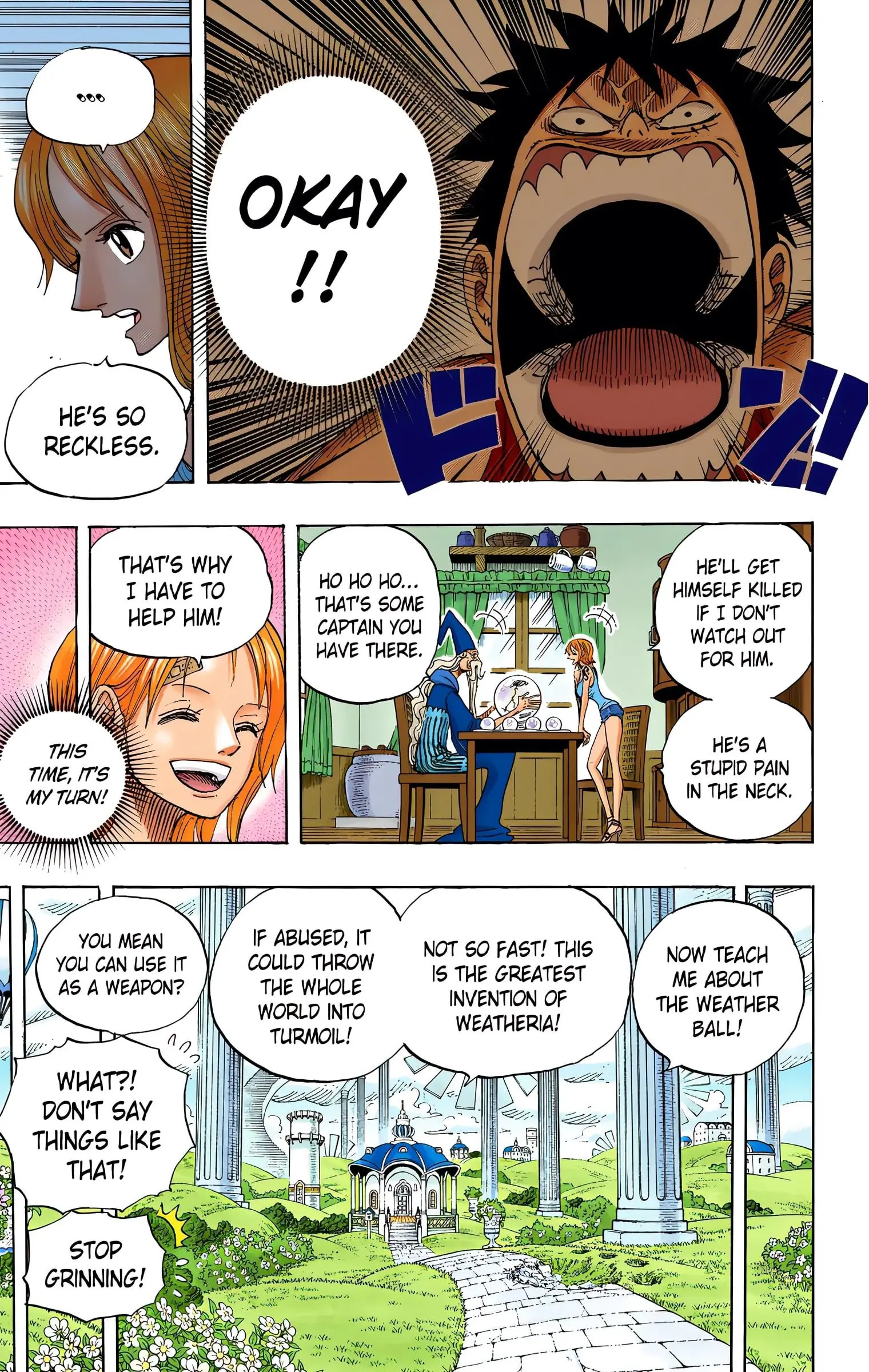 One Piece Colored, chapter 596, page 5
