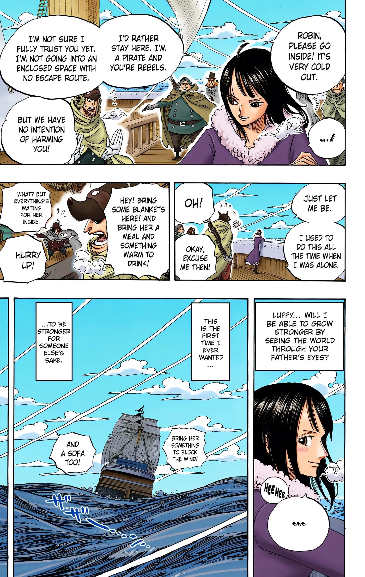 One Piece Colored, chapter 596, page 11