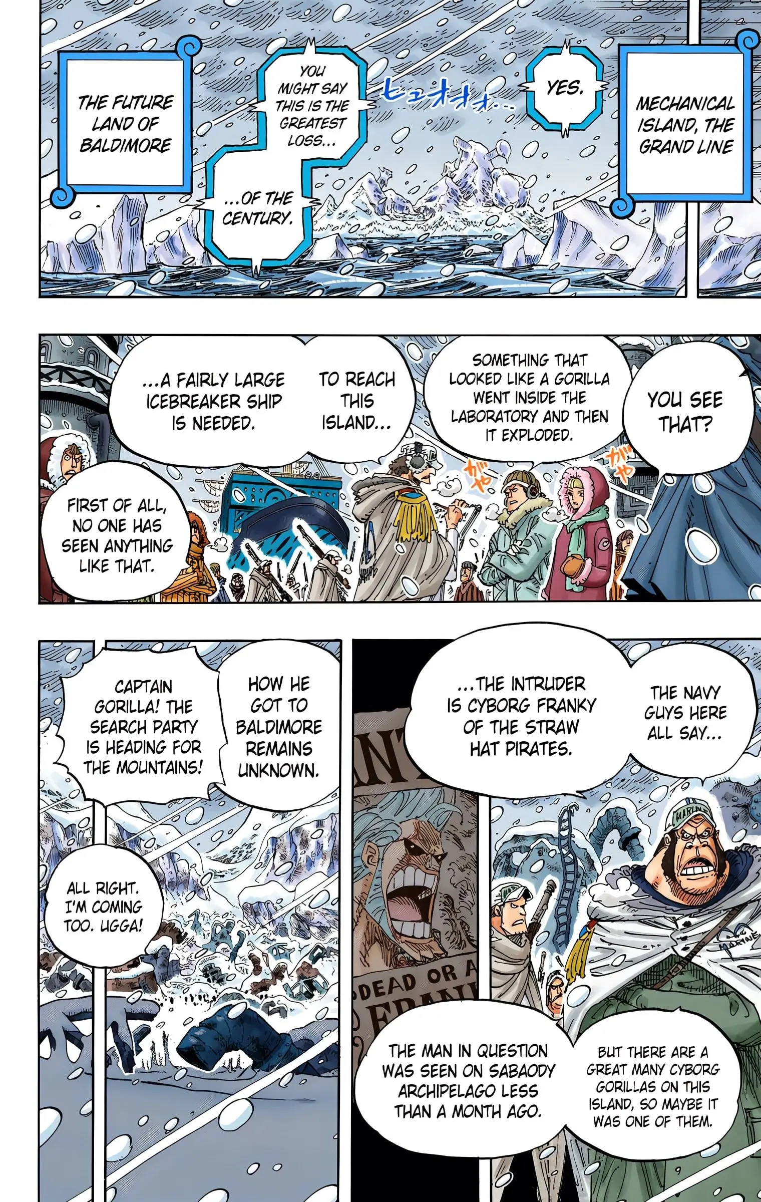 One Piece Colored, chapter 596, page 12