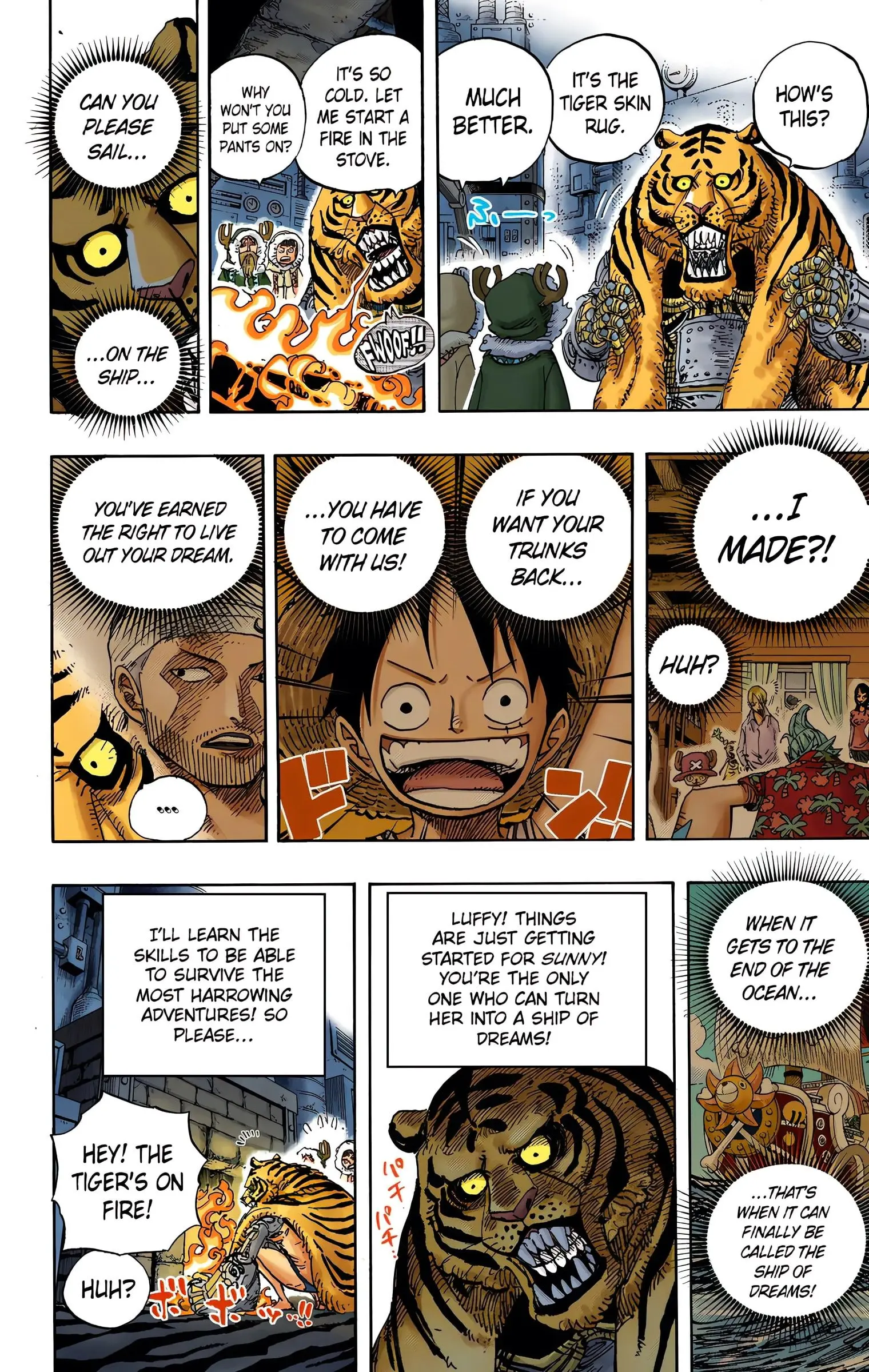 One Piece Colored, chapter 596, page 14