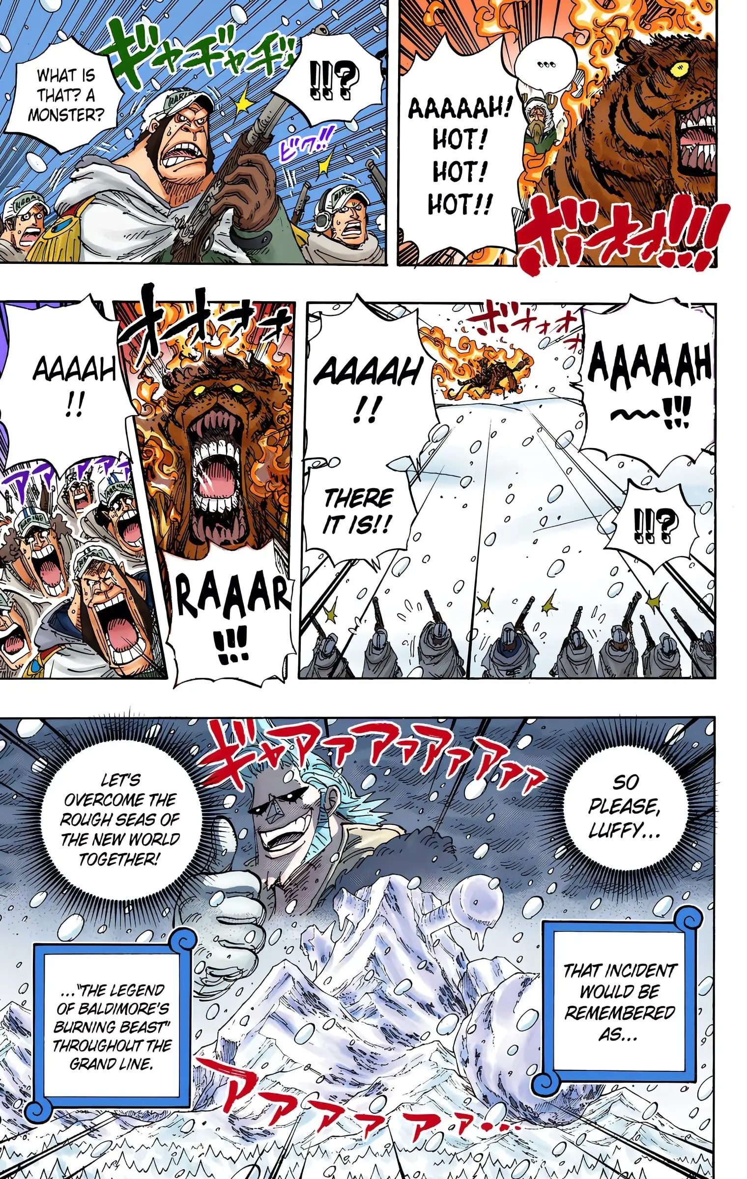 One Piece Colored, chapter 596, page 15