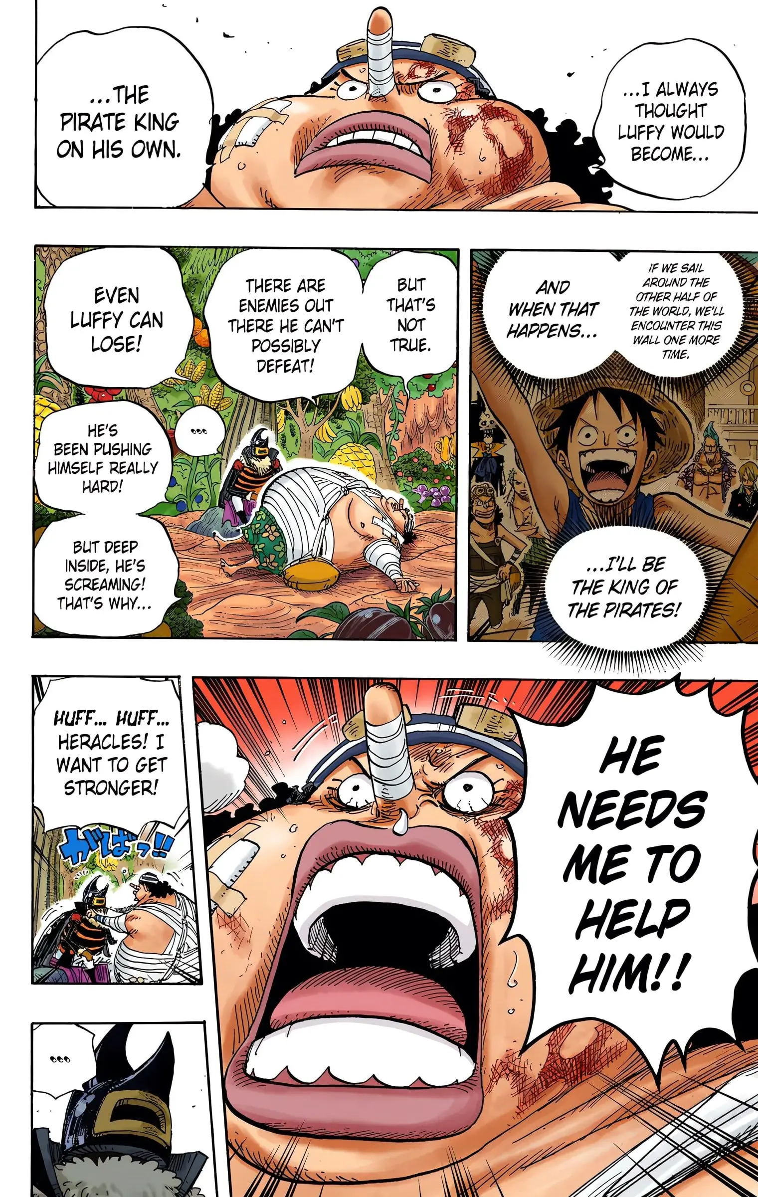 One Piece Colored, chapter 596, page 18