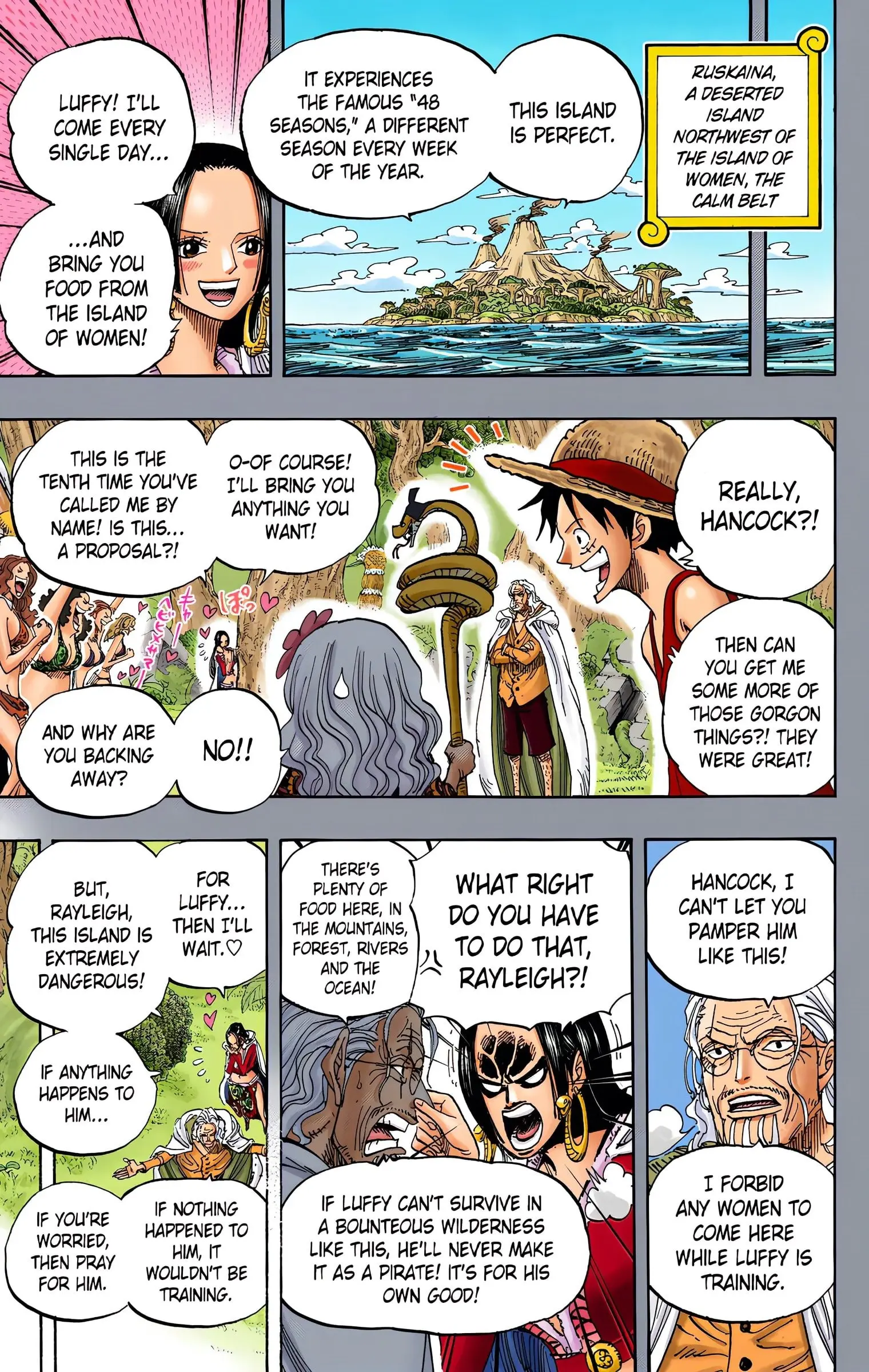One Piece Colored, chapter 597, page 8
