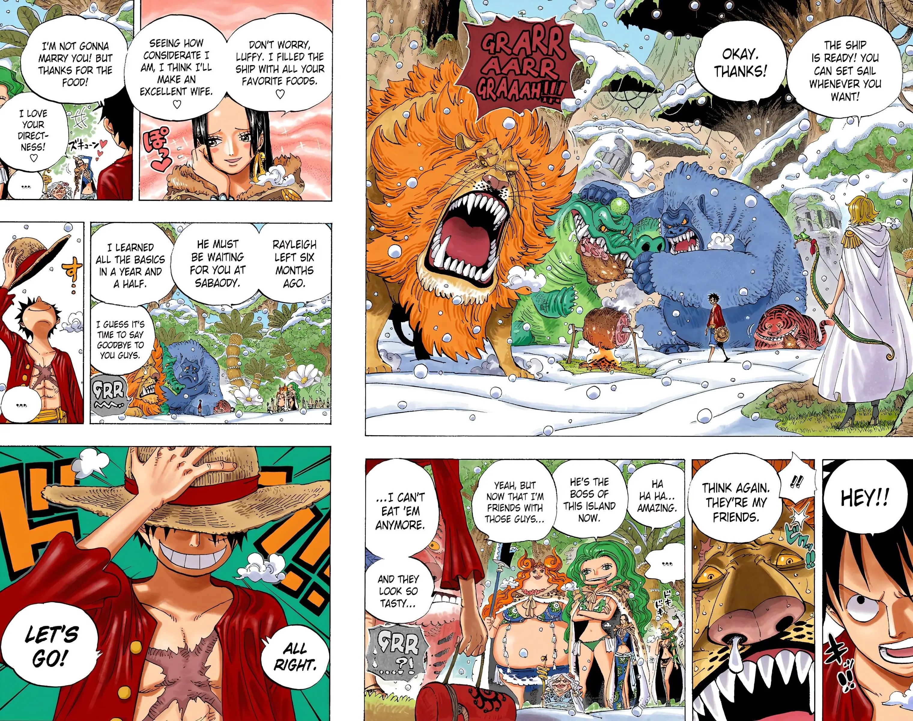 One Piece Colored, chapter 598, page 2