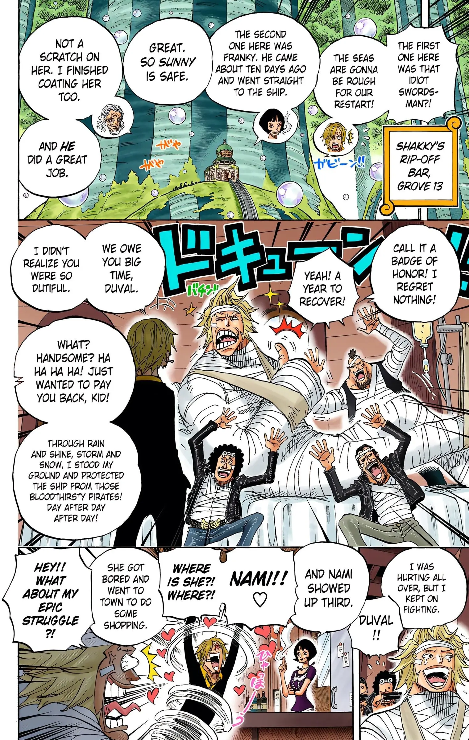 One Piece Colored, chapter 598, page 15