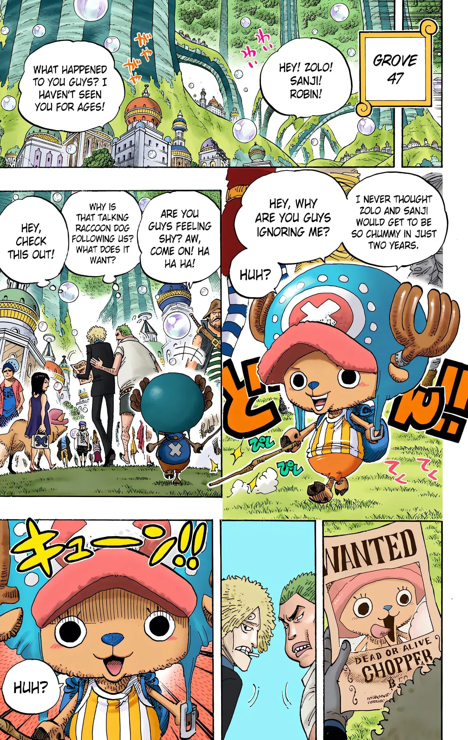 One Piece Colored, chapter 598, page 18