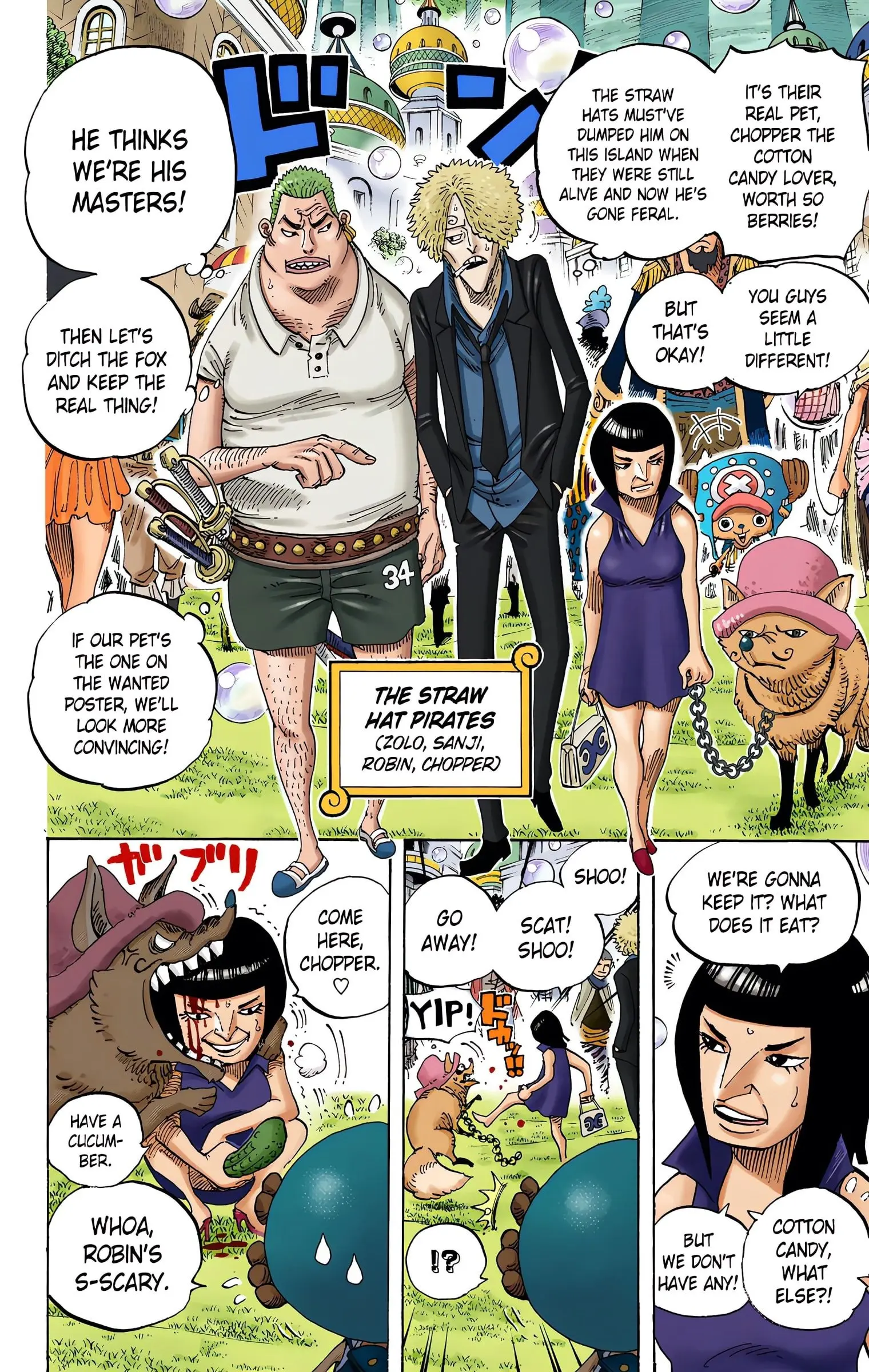 One Piece Colored, chapter 598, page 19