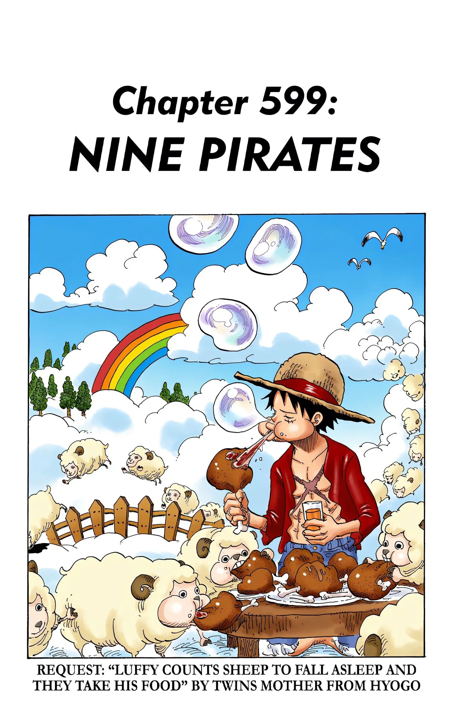 One Piece Colored, chapter 599, page 1