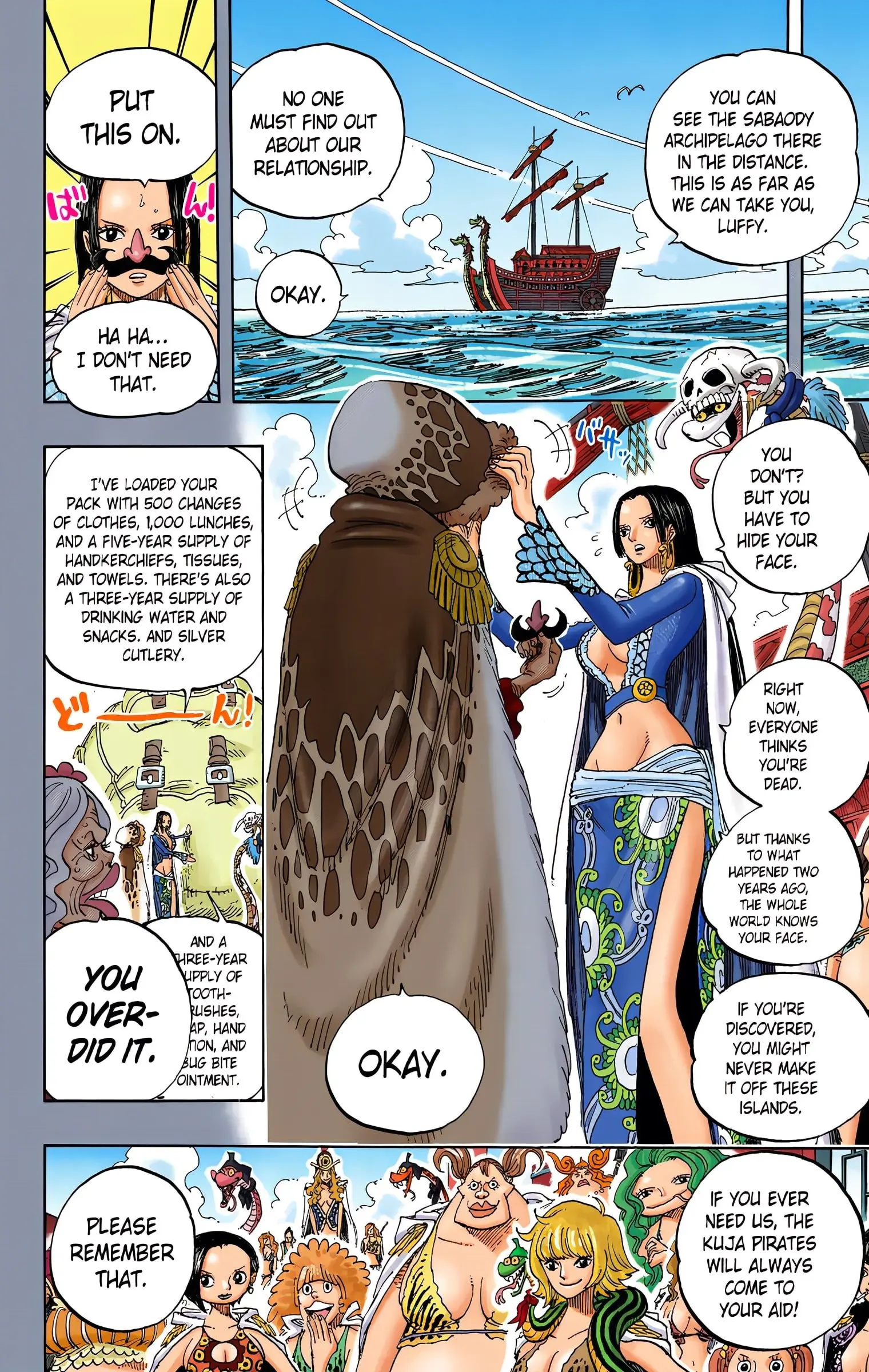 One Piece Colored, chapter 599, page 2