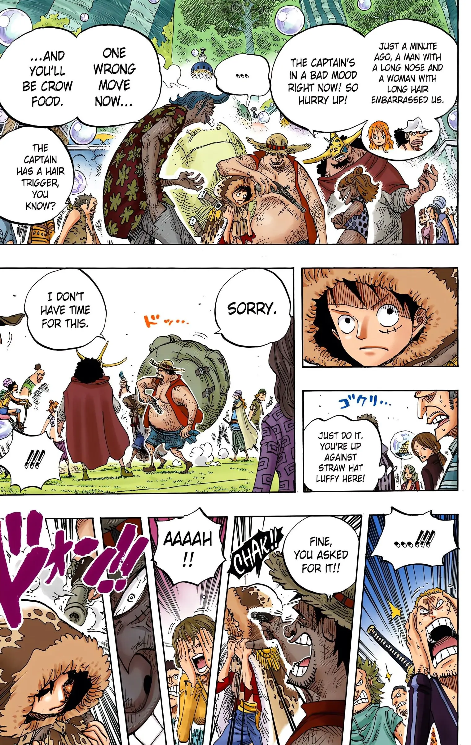 One Piece Colored, chapter 599, page 5