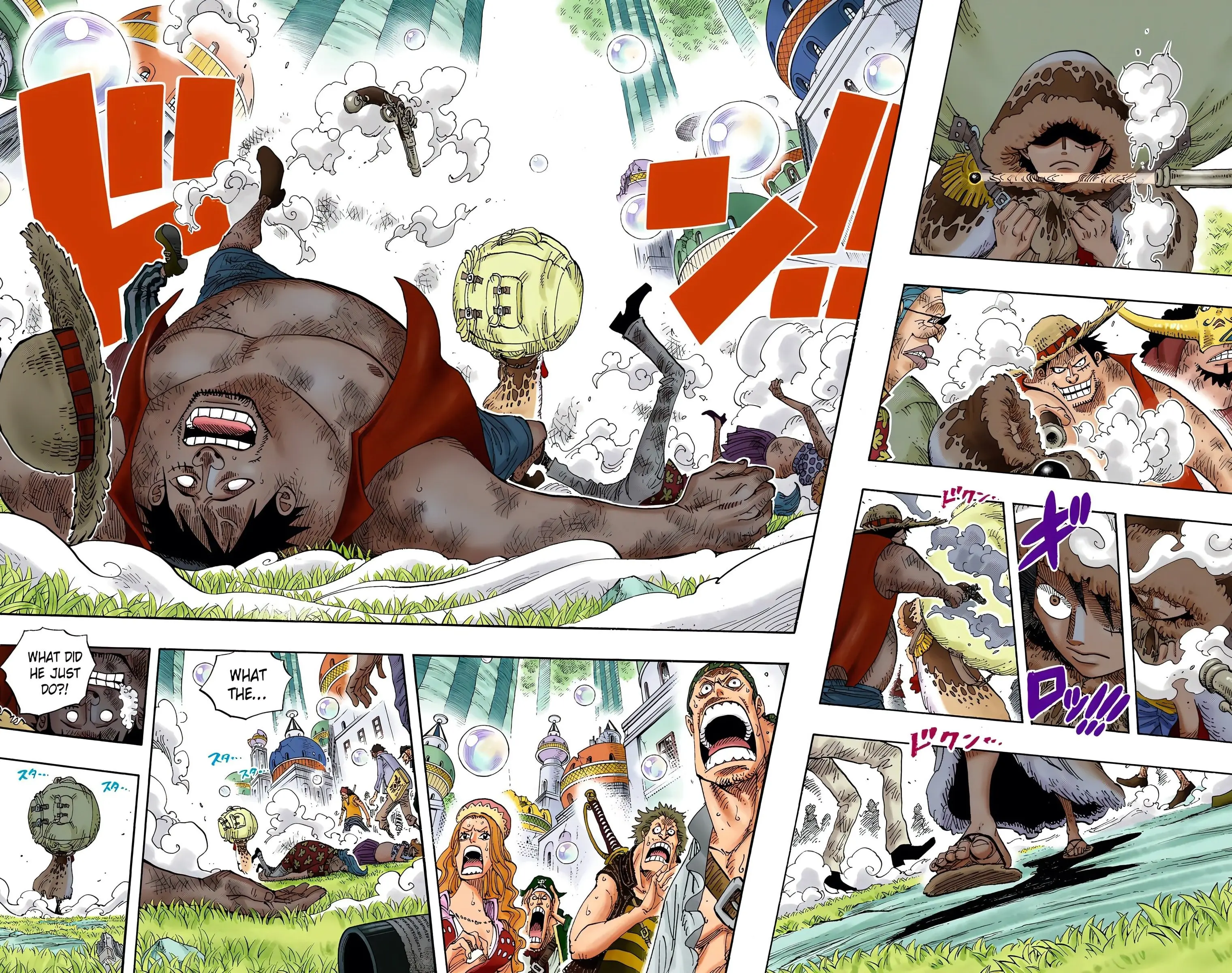 One Piece Colored, chapter 599, page 6
