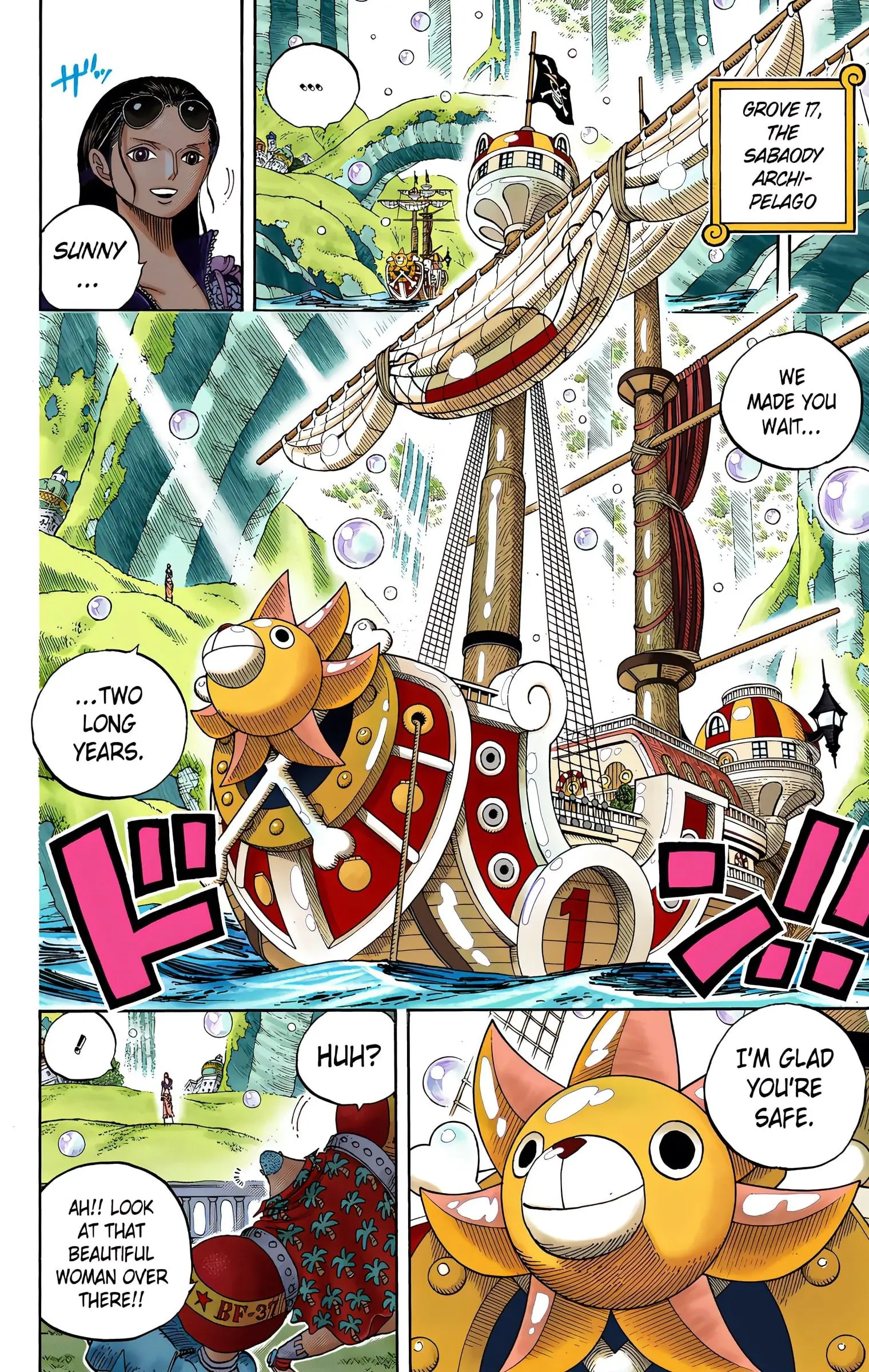One Piece Colored, chapter 599, page 7