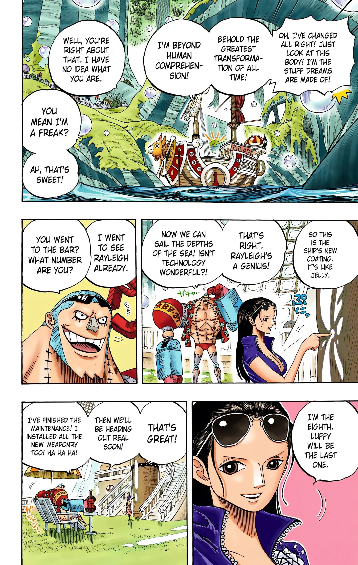 One Piece Colored, chapter 599, page 9