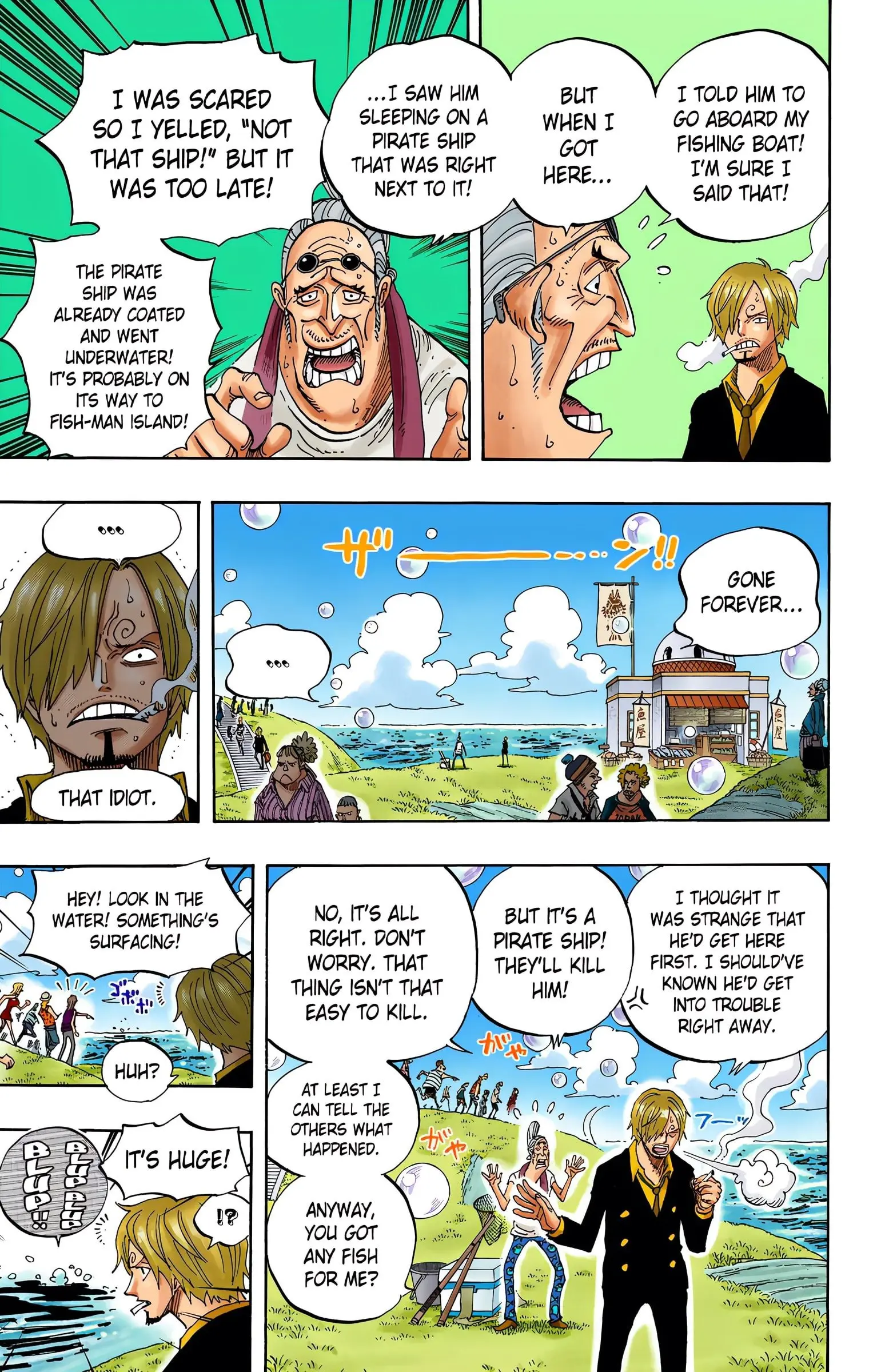 One Piece Colored, chapter 599, page 16