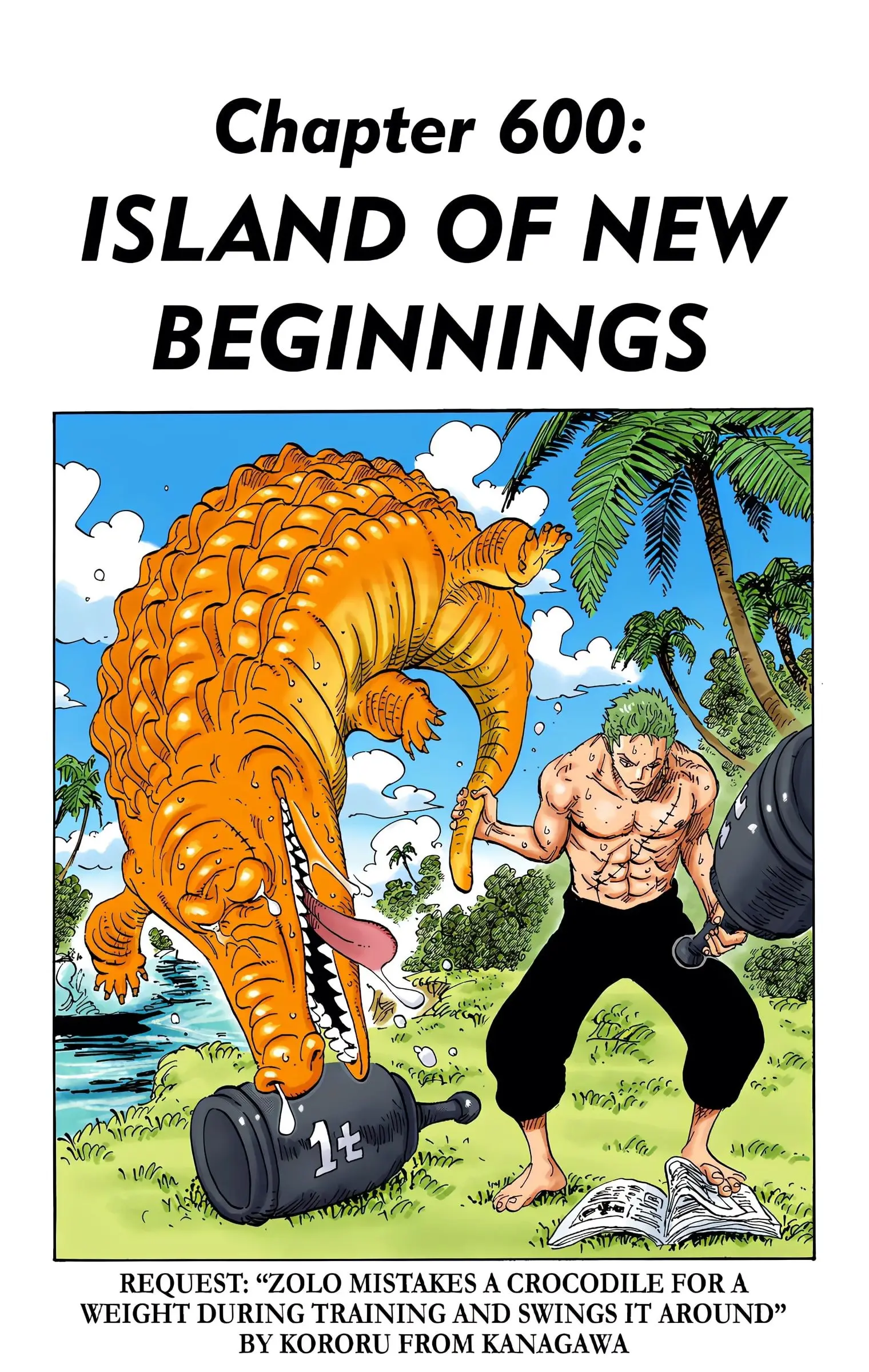 One Piece Colored, chapter 600, page 1