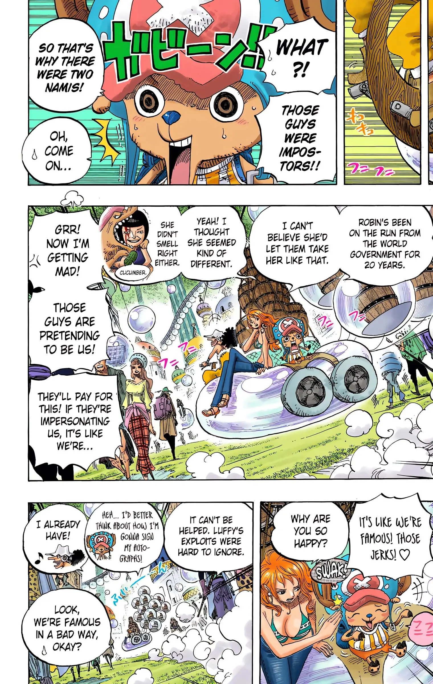 One Piece Colored, chapter 600, page 4