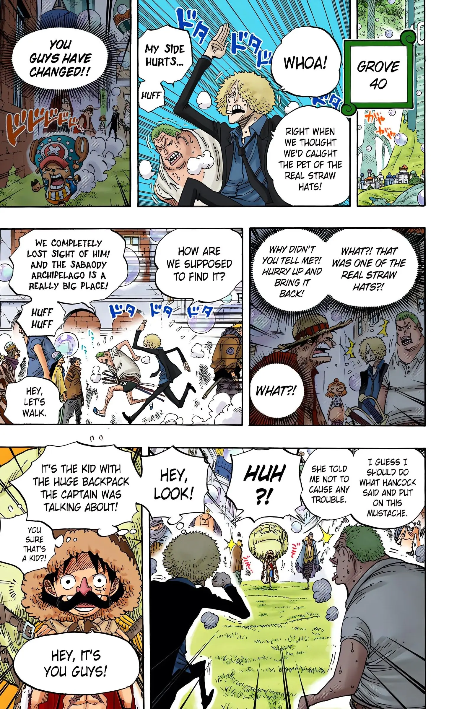 One Piece Colored, chapter 600, page 5