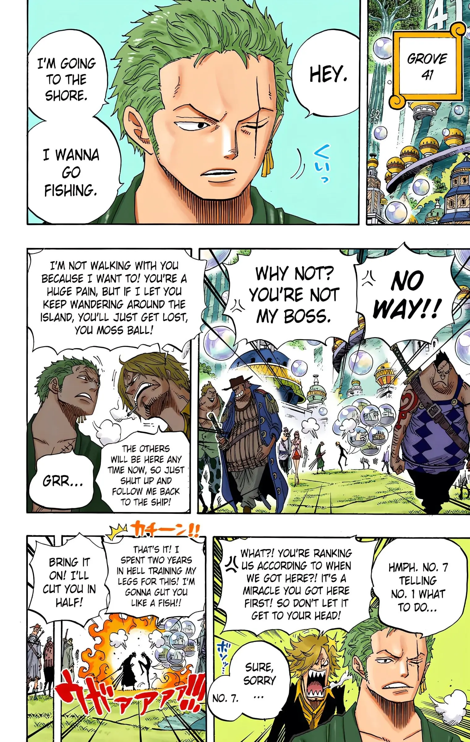 One Piece Colored, chapter 600, page 6