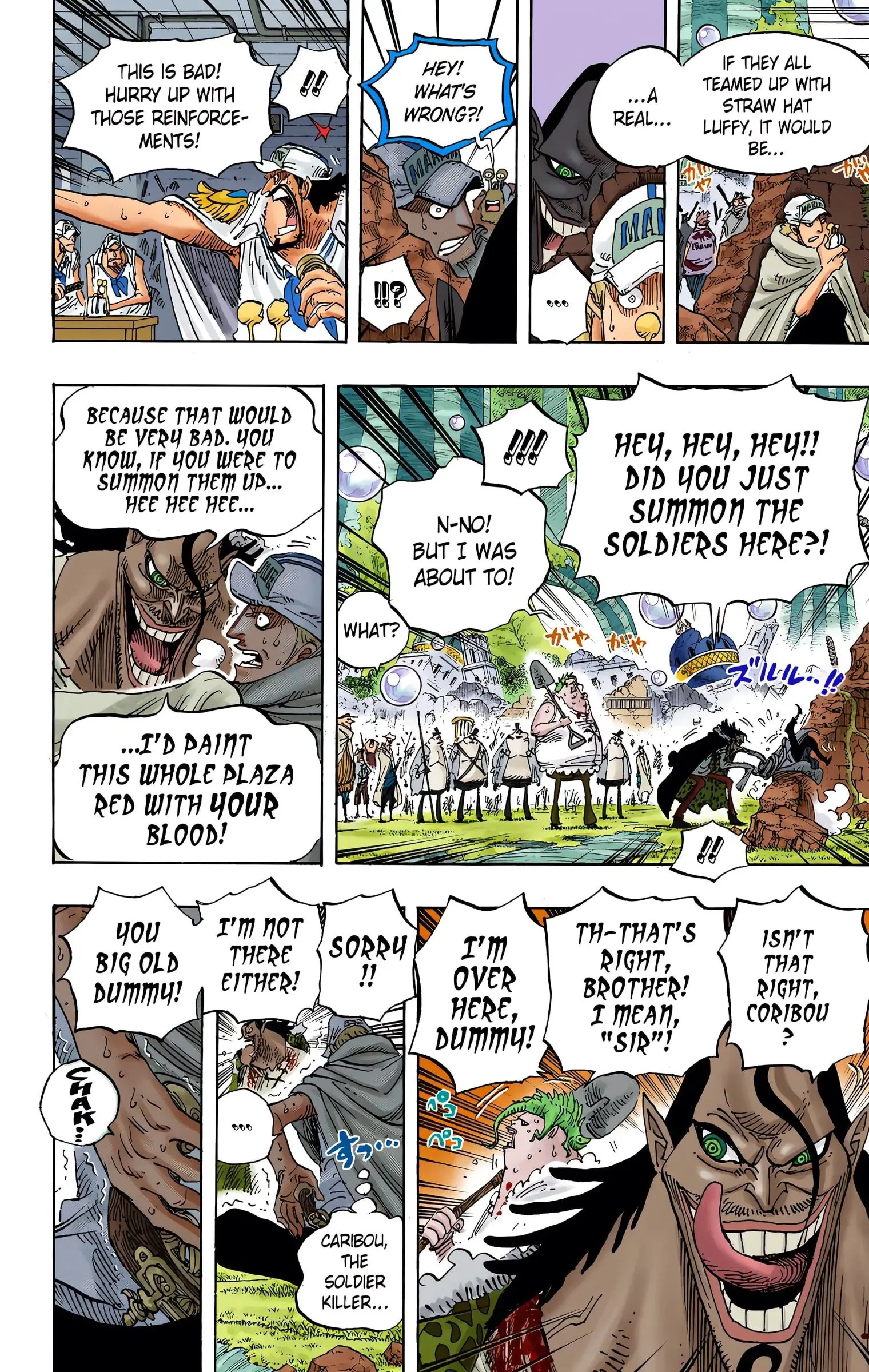 One Piece Colored, chapter 600, page 8