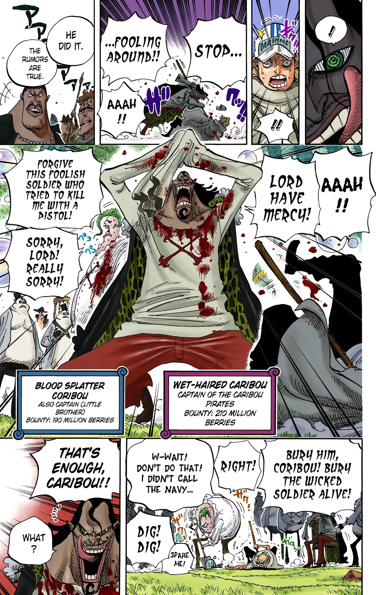 One Piece Colored, chapter 600, page 9