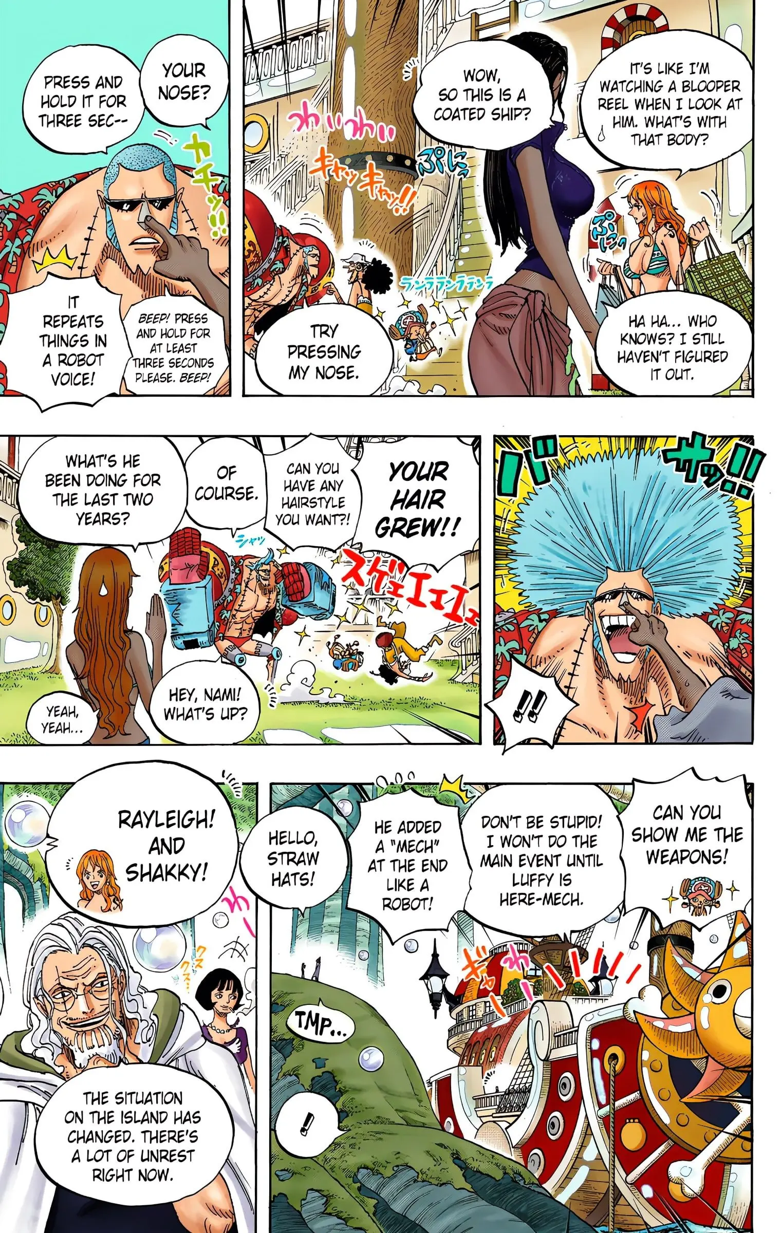 One Piece Colored, chapter 600, page 16