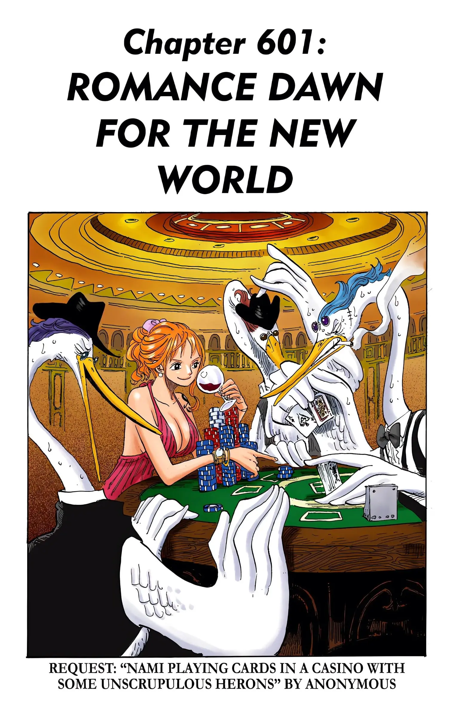 One Piece Colored, chapter 601, page 1