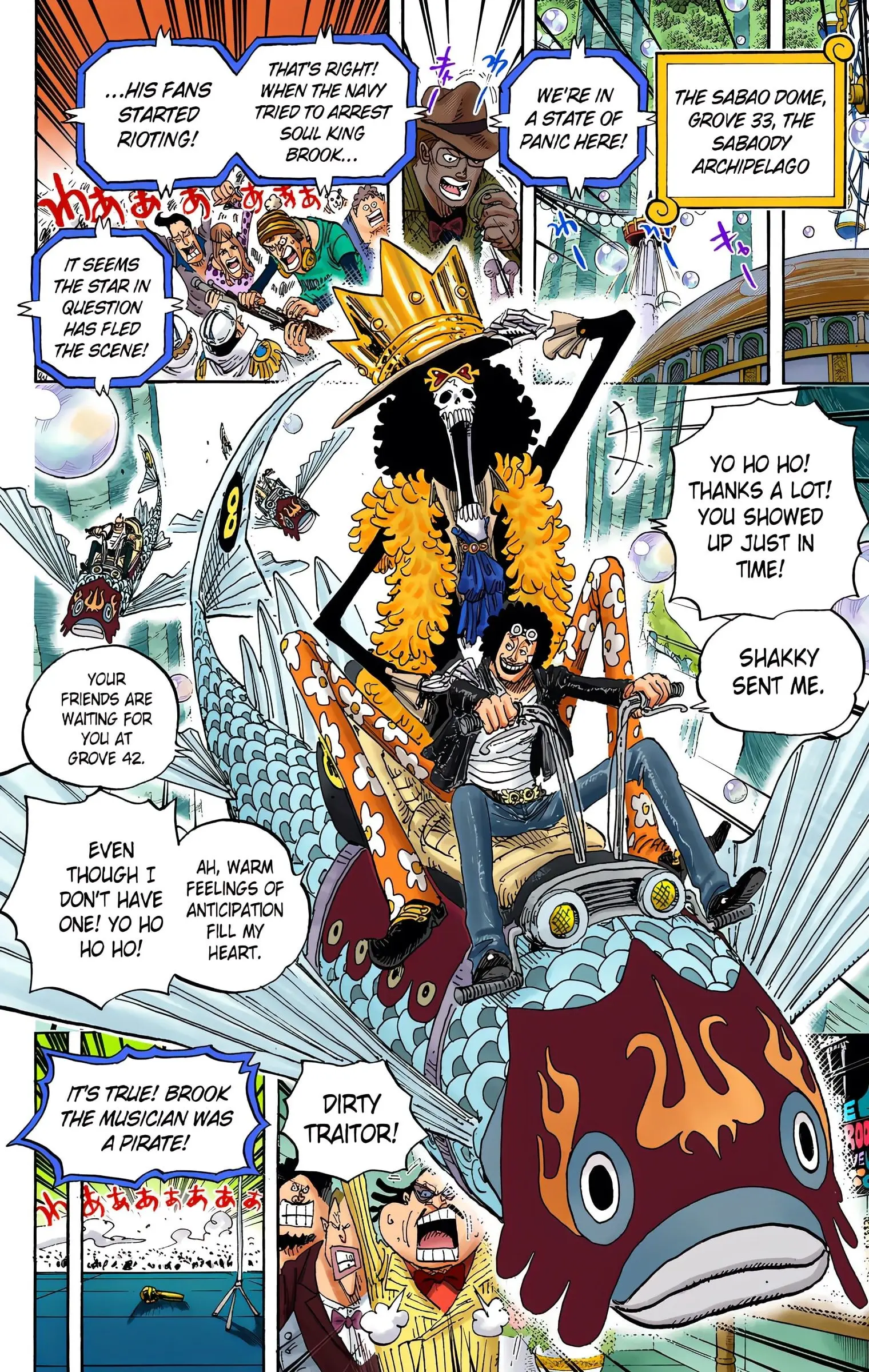 One Piece Colored, chapter 601, page 2